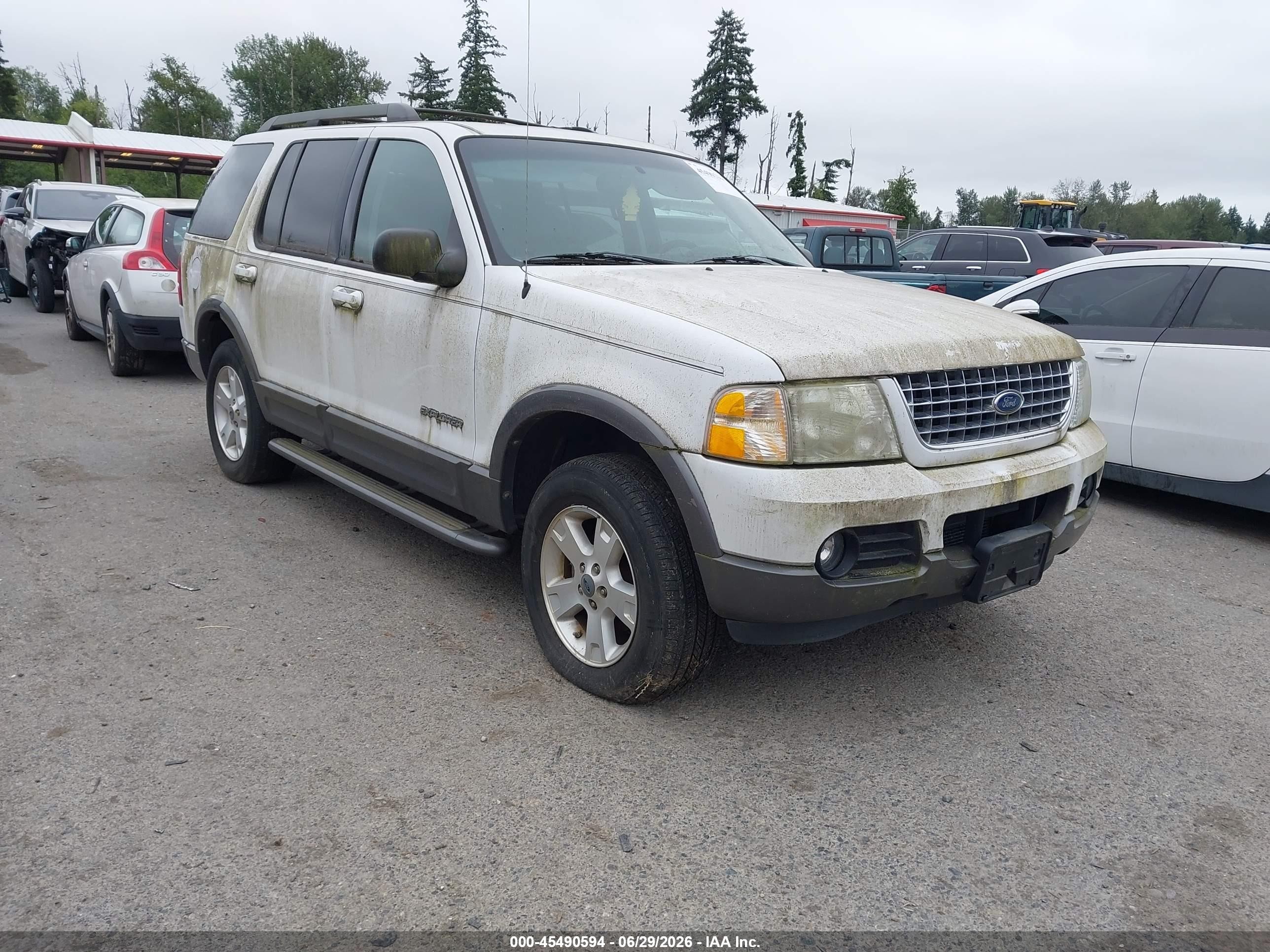 2005 Ford Explorer Xlt/xlt Sport White vin: 1FMZU73K05UB20989