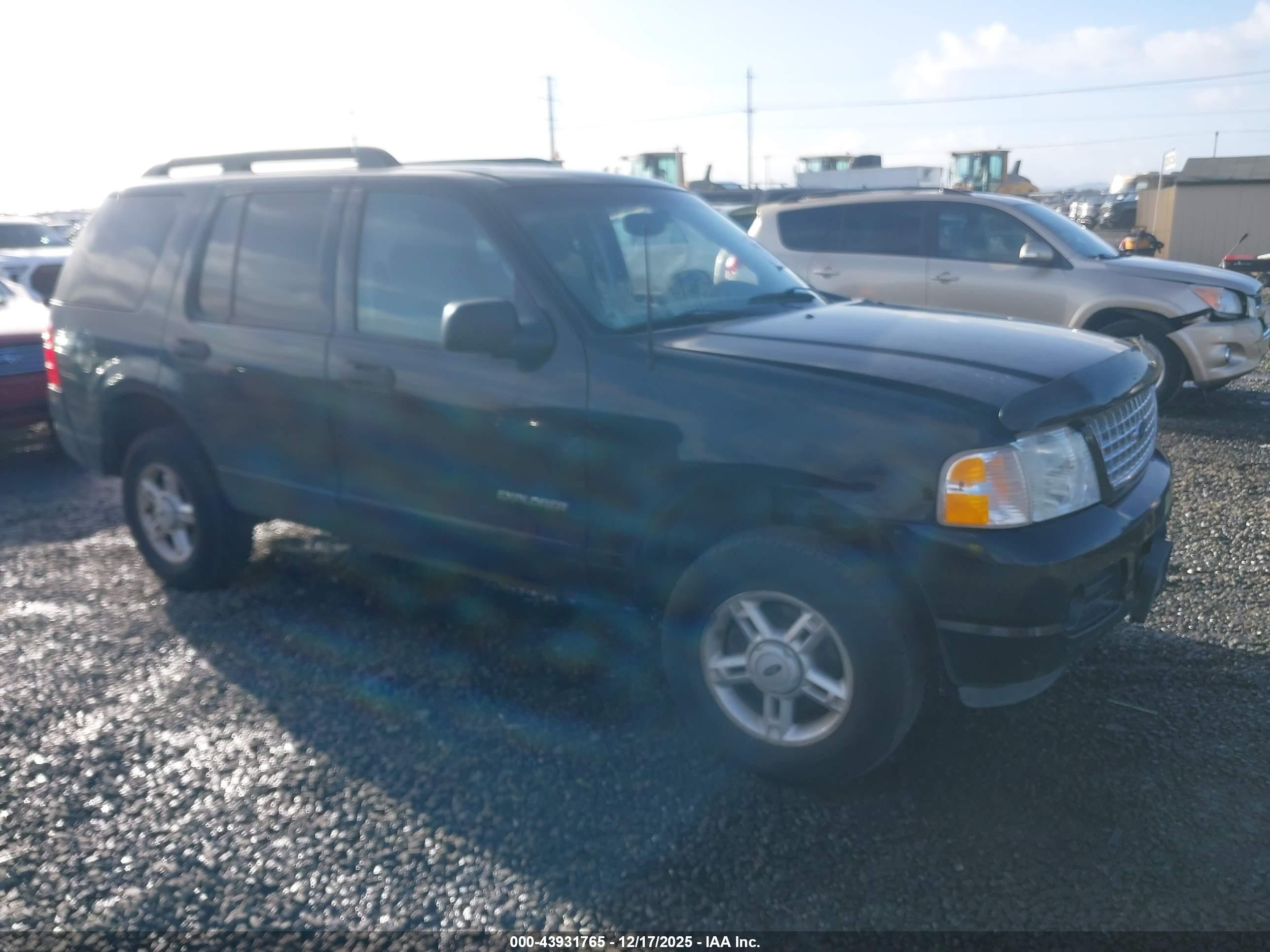 2005 Ford Explorer Xlt/xlt Sport Black vin: 1FMZU73K05ZA65656