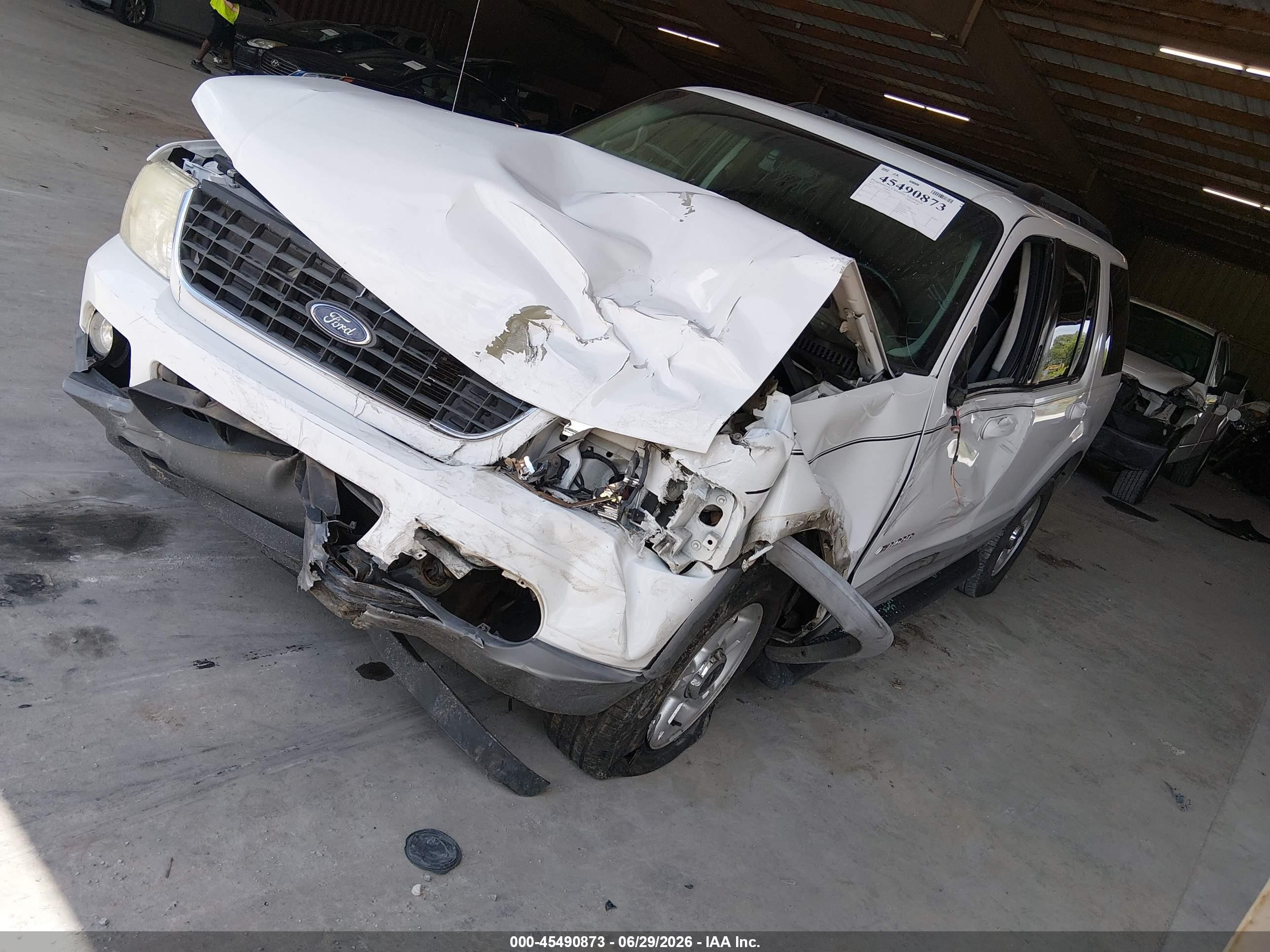 2002 Ford Explorer Xlt Белый vin: 1FMZU73K12ZC68924