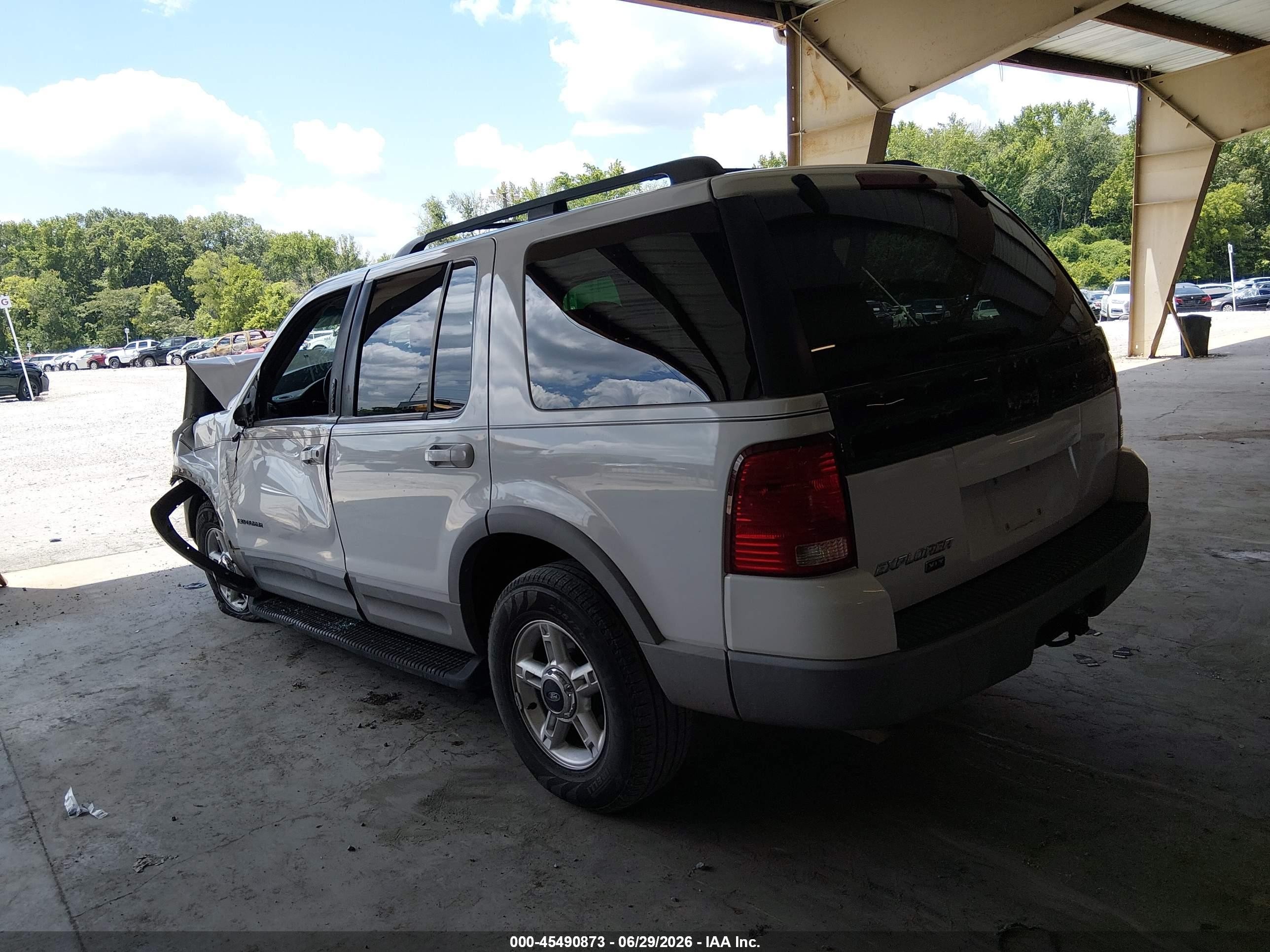 2002 Ford Explorer Xlt Белый vin: 1FMZU73K12ZC68924