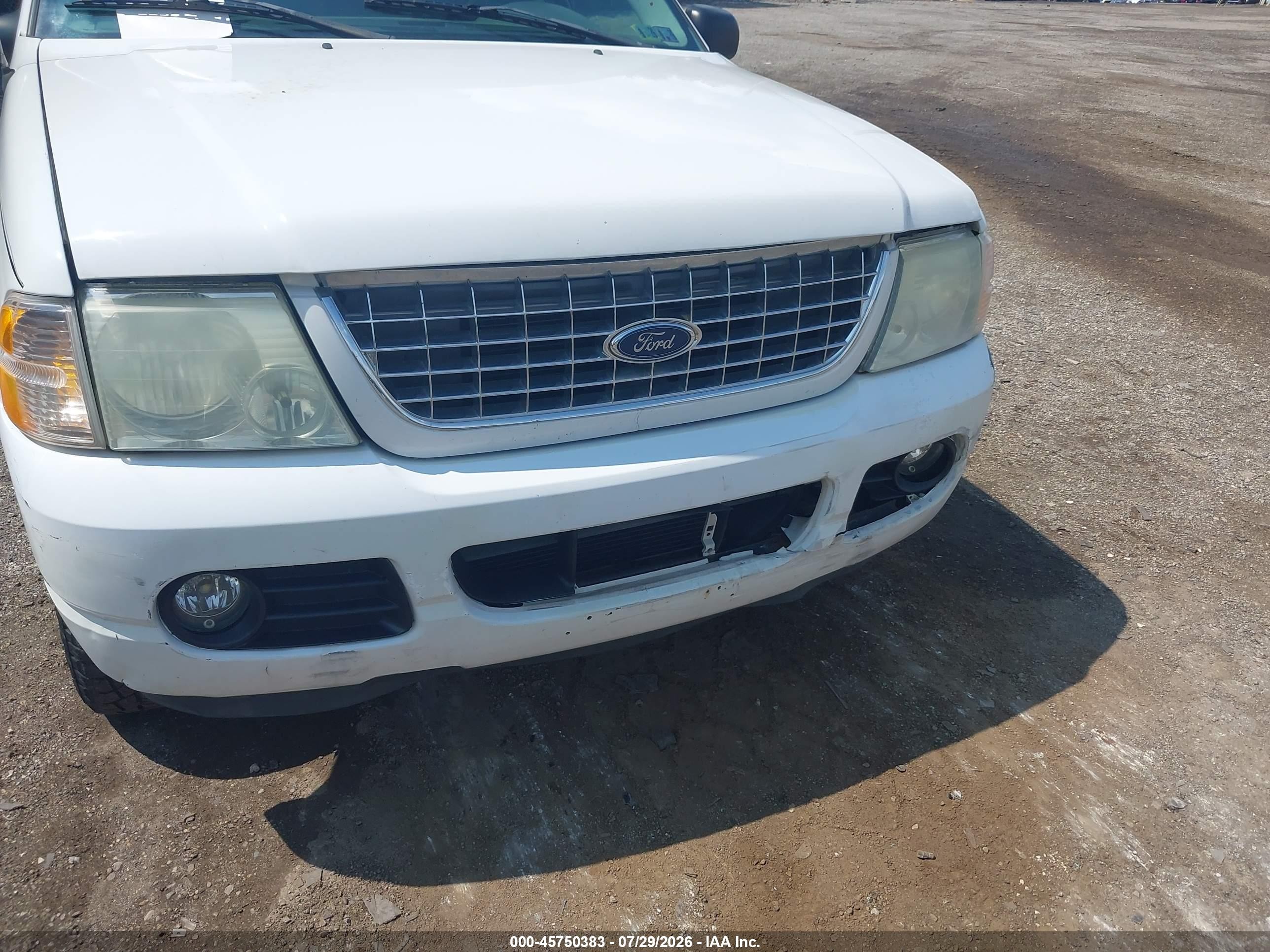2004 Ford Explorer Nbx/xlt White vin: 1FMZU73K14UB29358