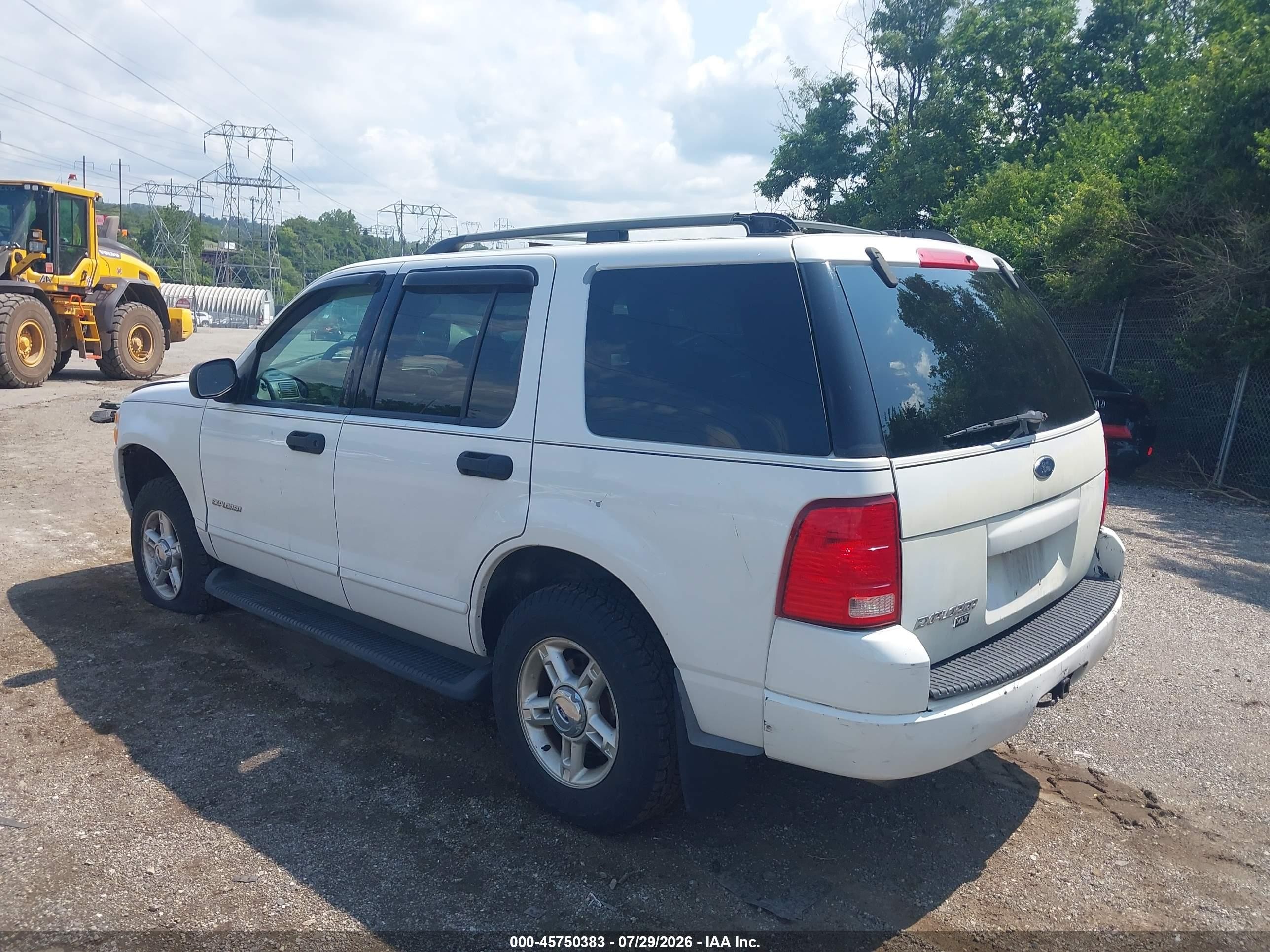 2004 Ford Explorer Nbx/xlt White vin: 1FMZU73K14UB29358