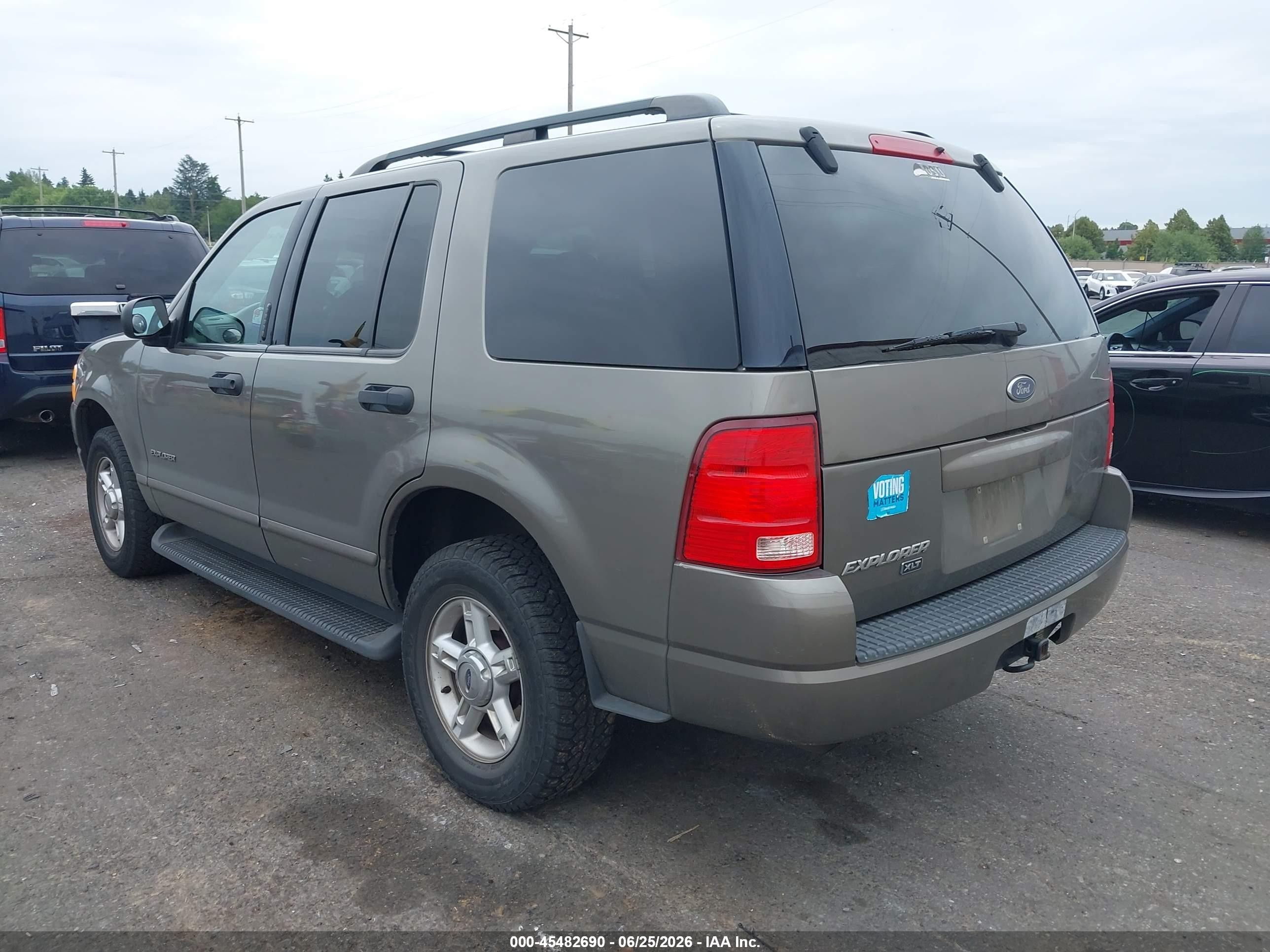2004 Ford Explorer Xlt/xlt Sport/nbx Beige vin: 1FMZU73K14ZB12501