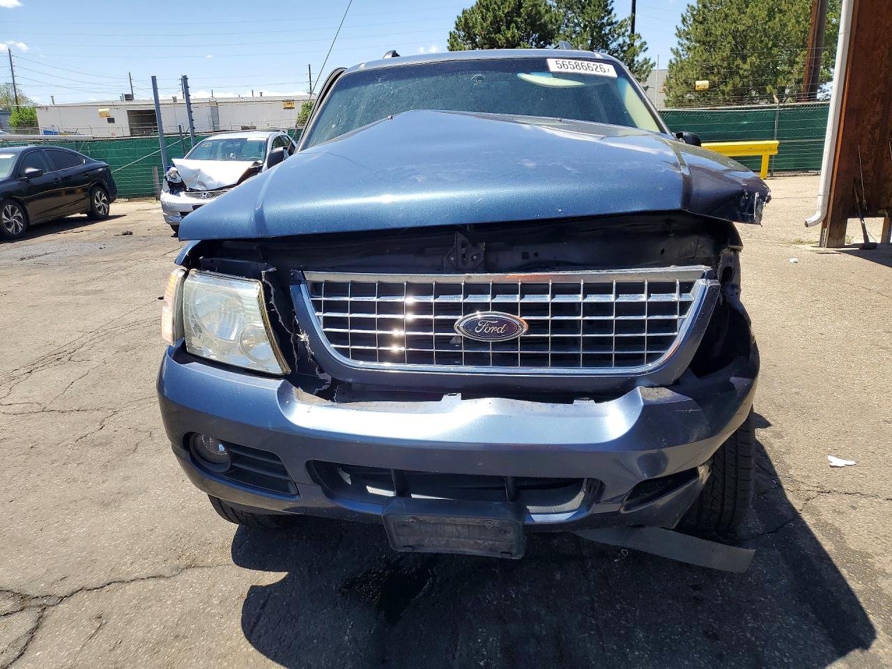 2005 Ford Explorer Xlt Blue vin: 1FMZU73K15UC00155