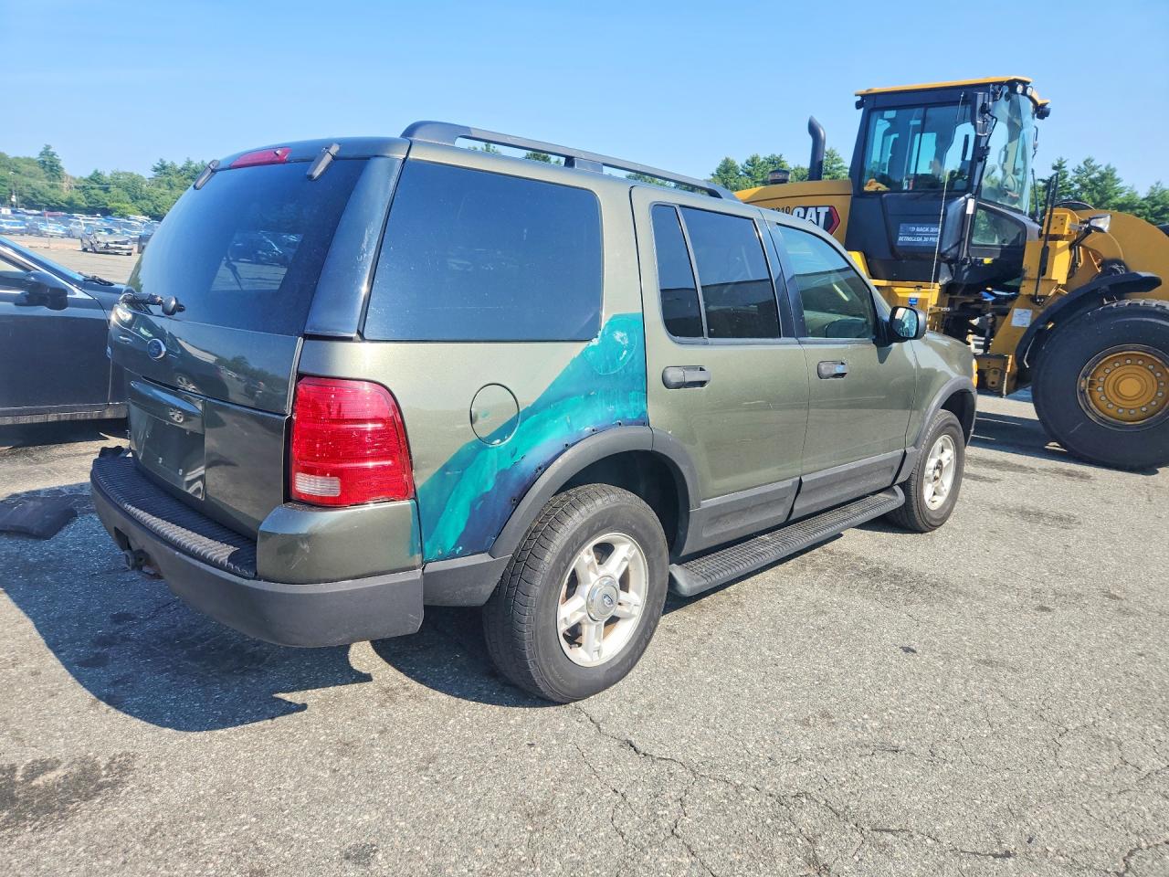 2003 Ford Explorer Xlt Green vin: 1FMZU73K23UC43495
