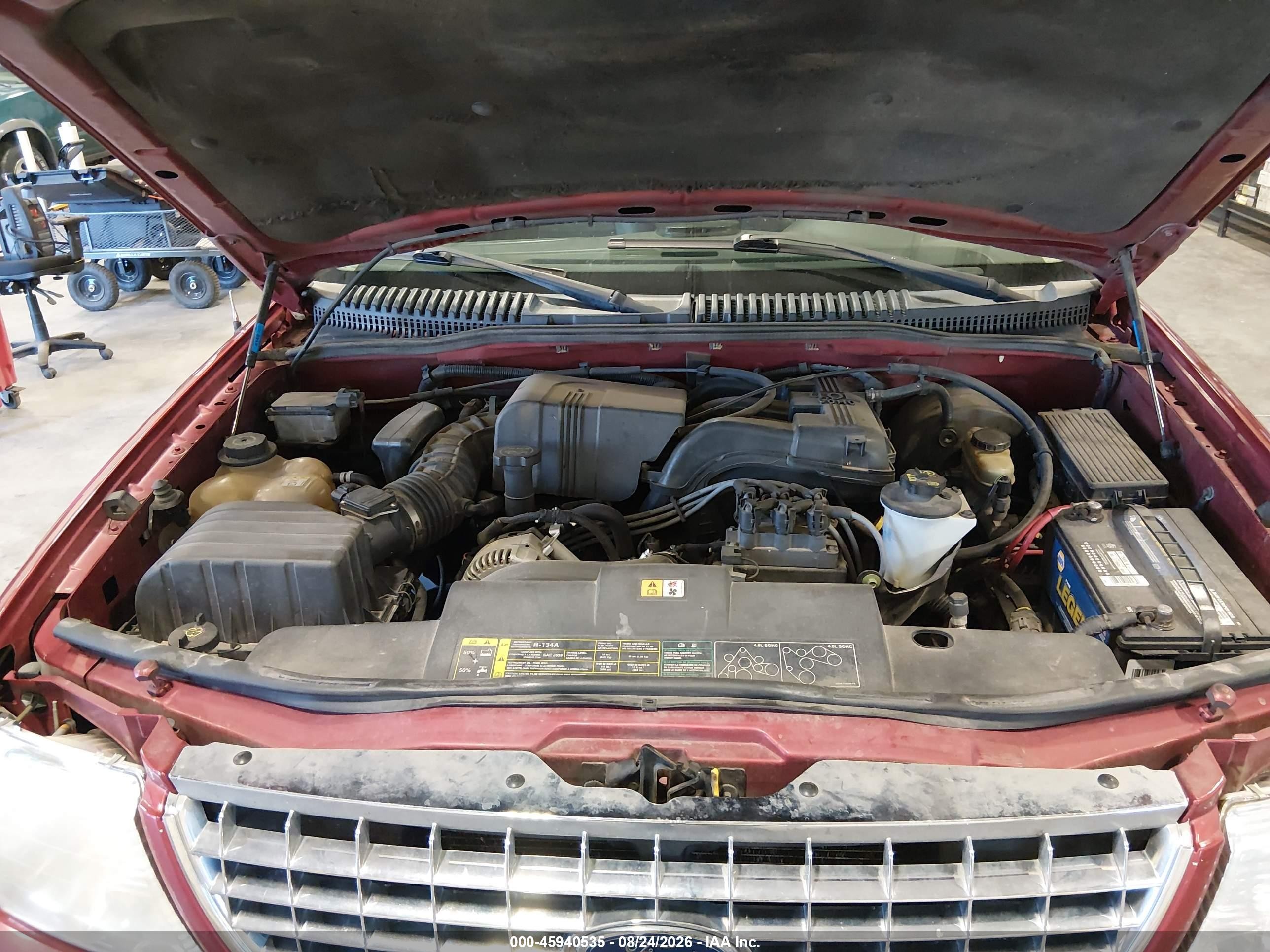 2003 Ford Explorer Nbx/xlt Red vin: 1FMZU73K33ZB52402