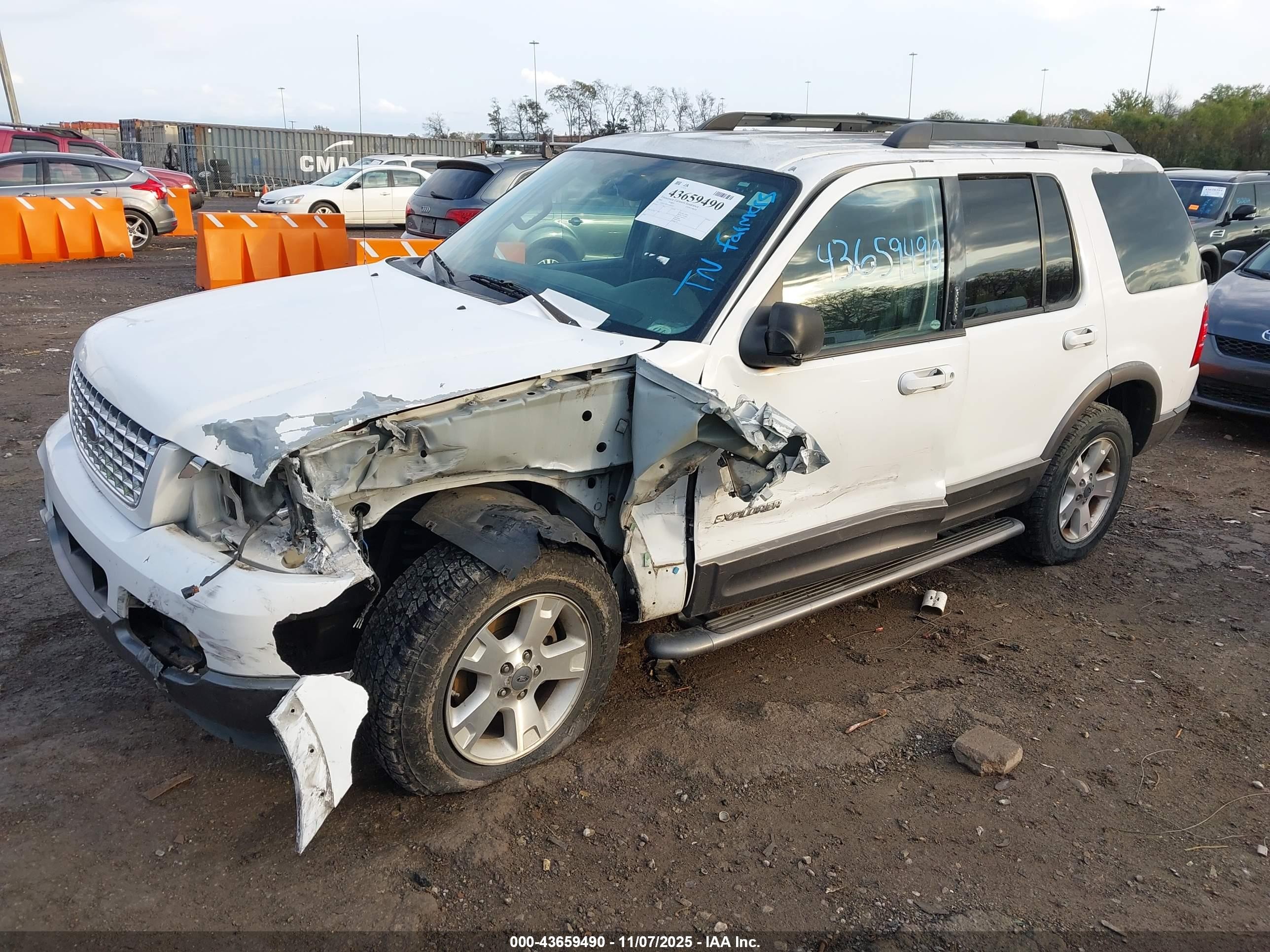 2005 Ford Explorer Xlt/xlt Sport Белый vin: 1FMZU73K35UA09787