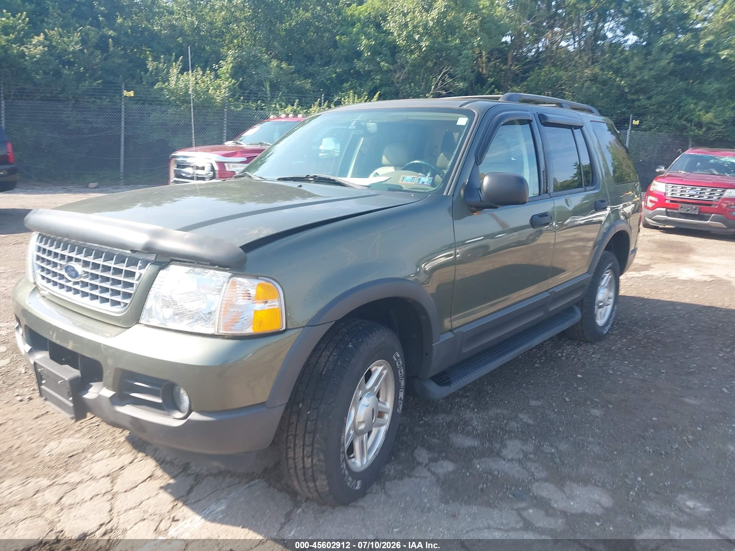 2003 Ford Explorer Nbx/xlt Green vin: 1FMZU73K43UC65790