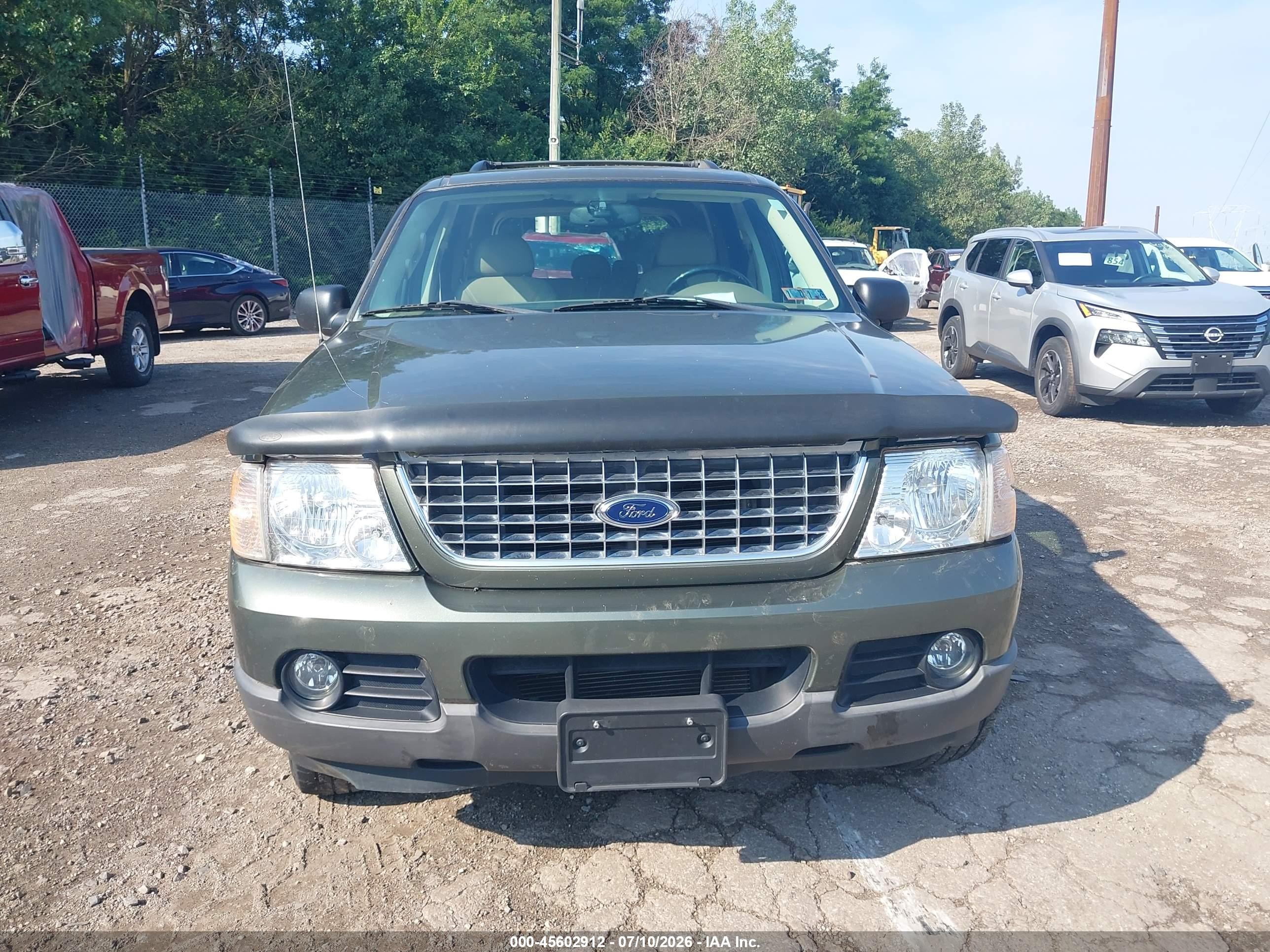 2003 Ford Explorer Nbx/xlt Green vin: 1FMZU73K43UC65790