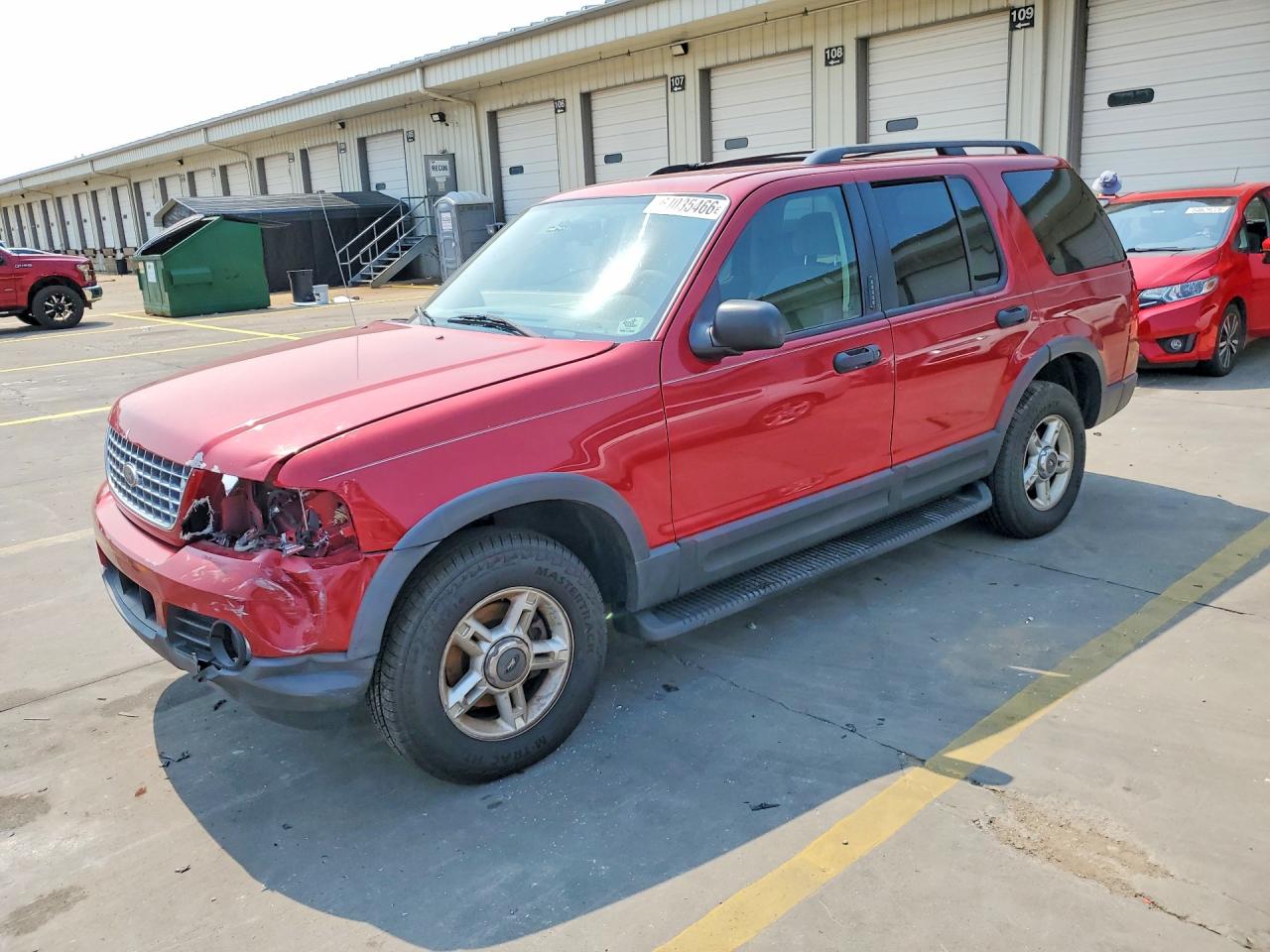 2003 Ford Explorer Xlt Red vin: 1FMZU73K43ZA85907