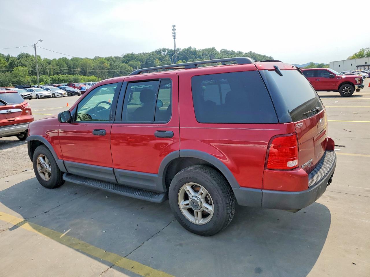2003 Ford Explorer Xlt Red vin: 1FMZU73K43ZA85907
