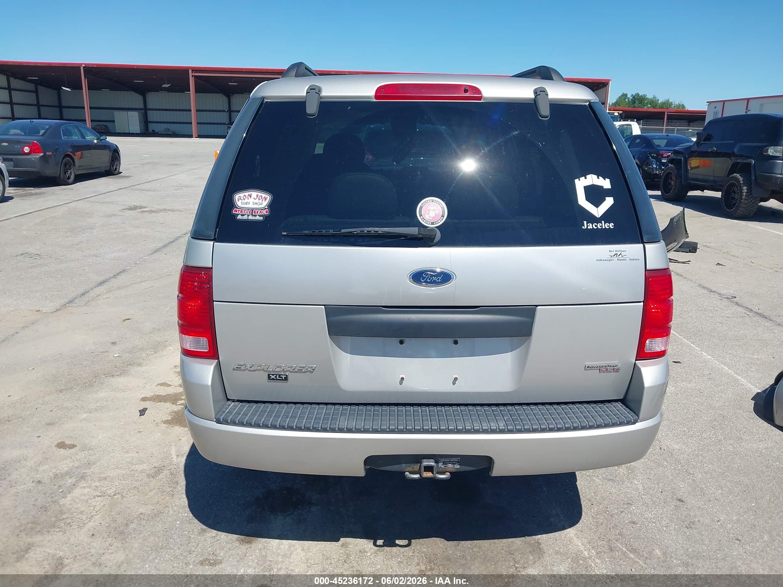 2004 Ford Explorer Nbx/xlt Silver vin: 1FMZU73K44ZA93961