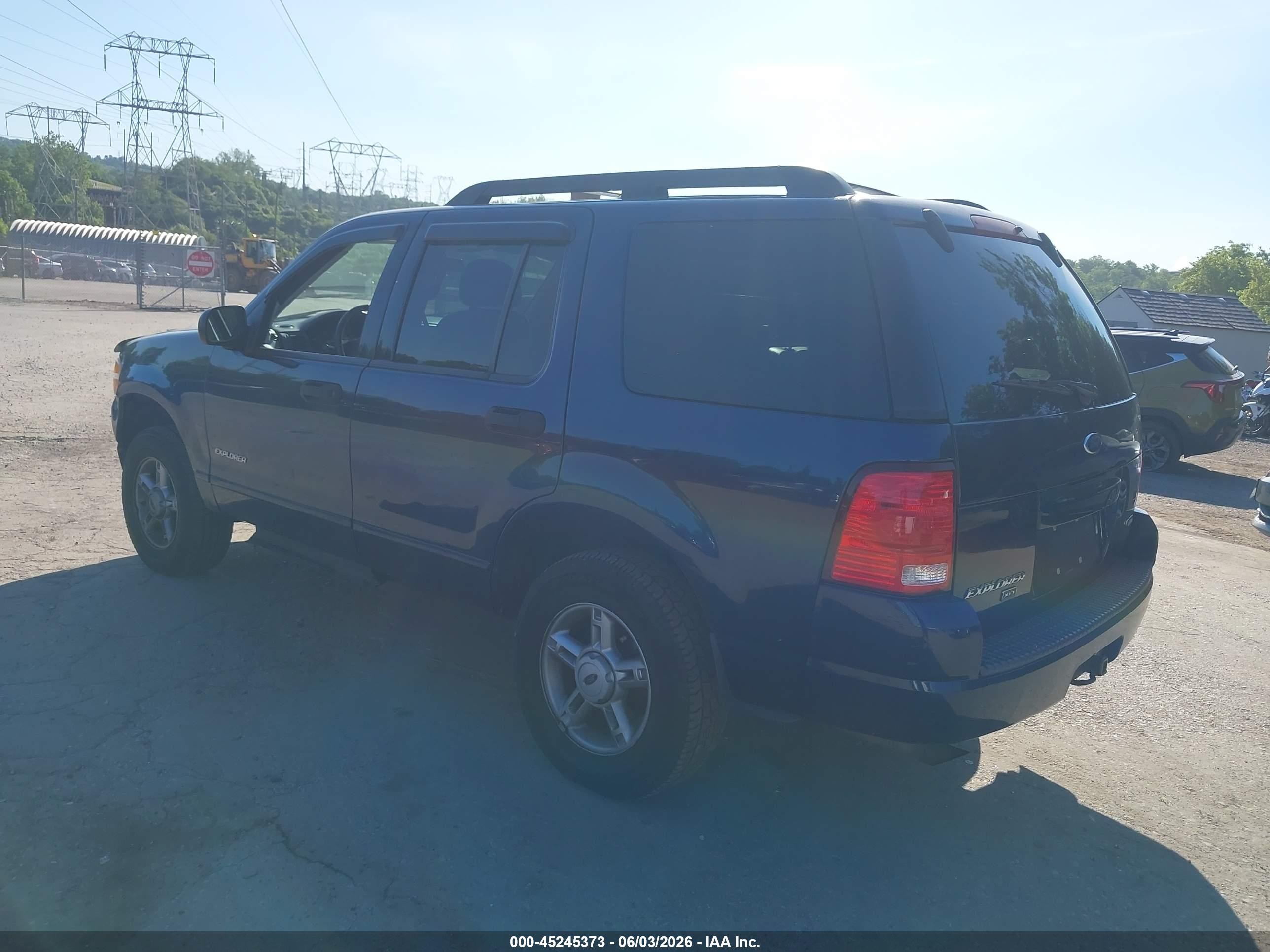 2005 Ford Explorer Xlt/xlt Sport Blue vin: 1FMZU73K45UB57429