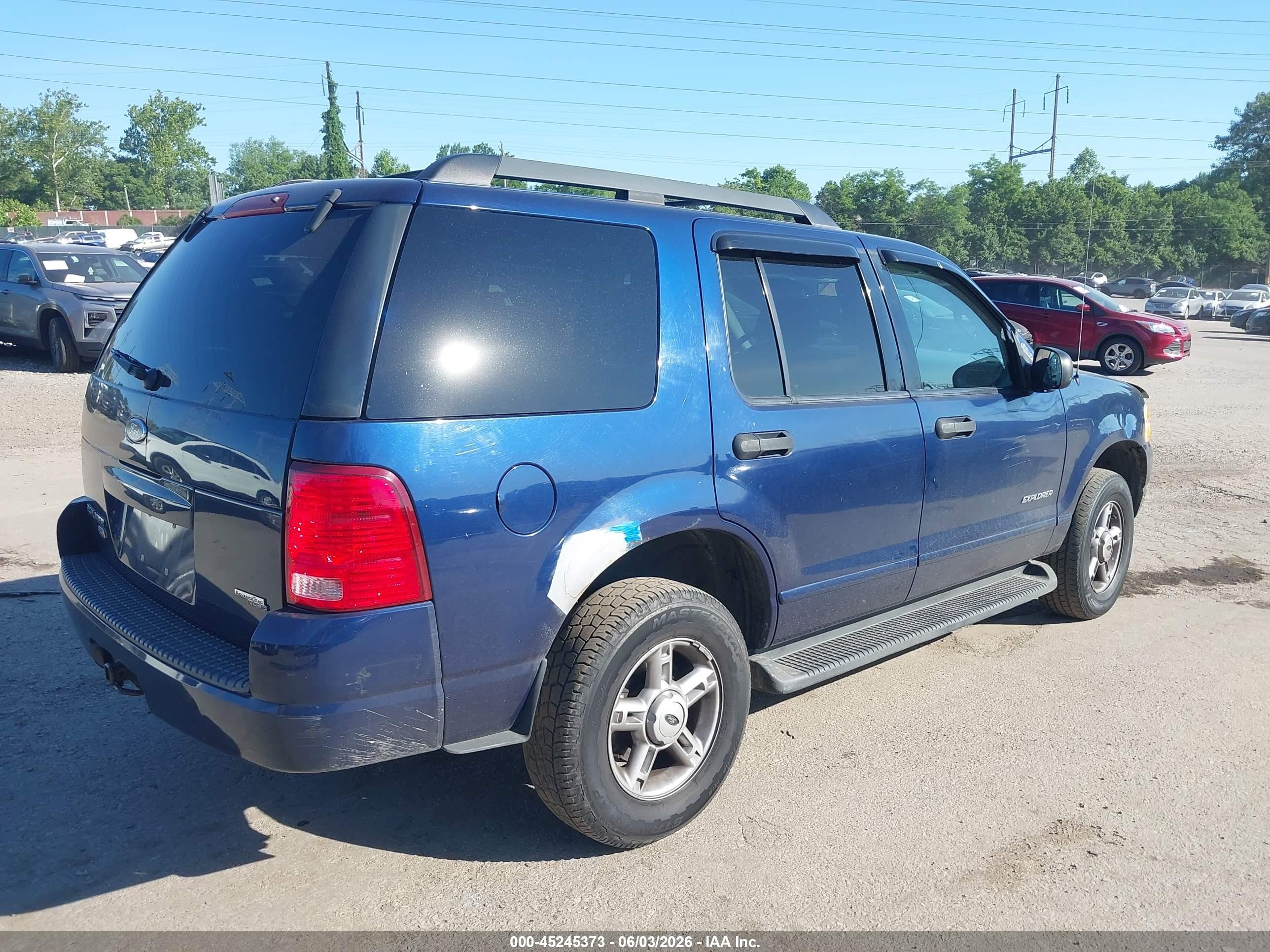 2005 Ford Explorer Xlt/xlt Sport Blue vin: 1FMZU73K45UB57429