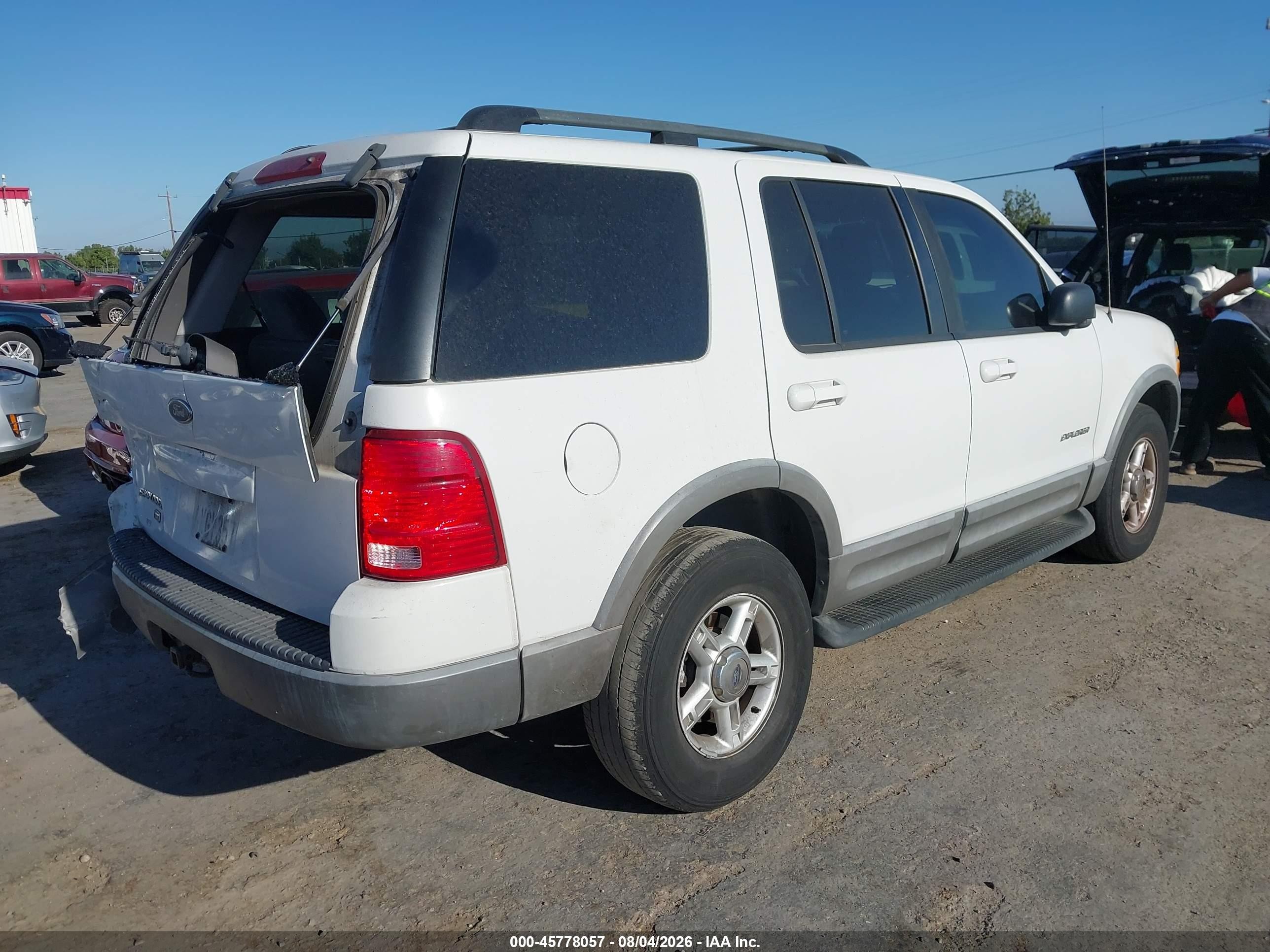 2002 Ford Explorer Xlt Белый vin: 1FMZU73K52ZC69297