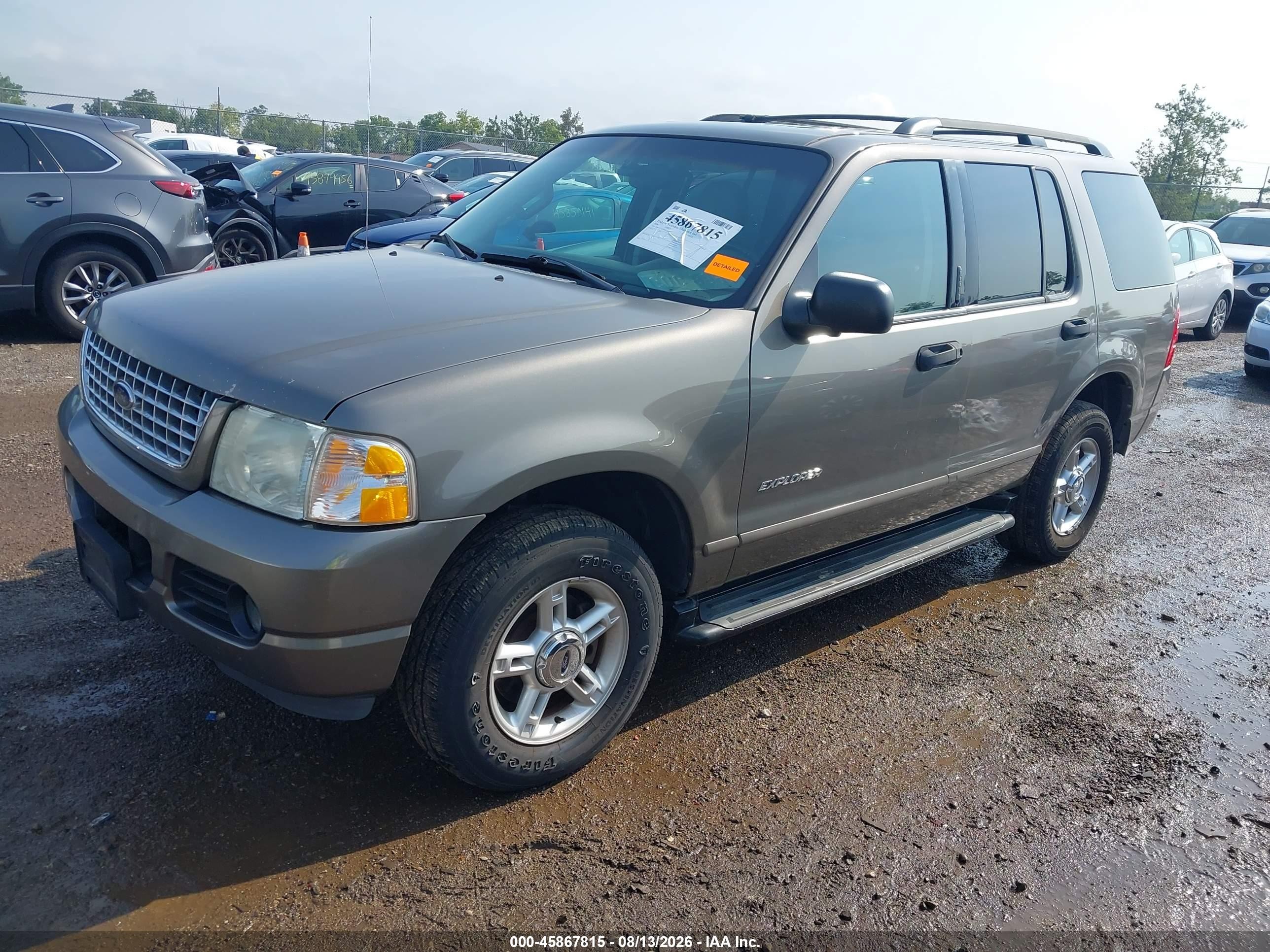 2004 Ford Explorer Nbx/xlt Champagne vin: 1FMZU73K54ZA54893