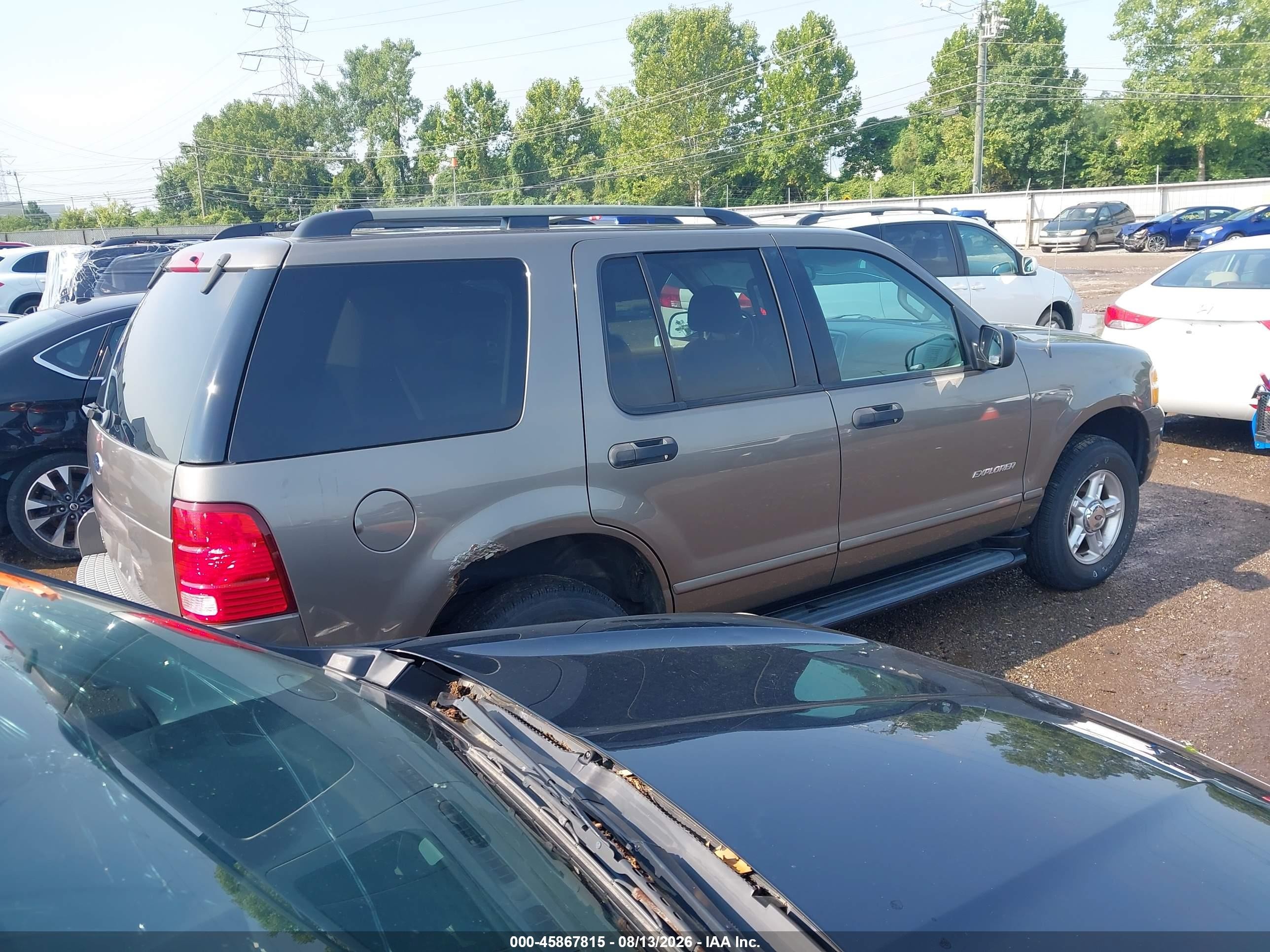 2004 Ford Explorer Nbx/xlt Champagne vin: 1FMZU73K54ZA54893
