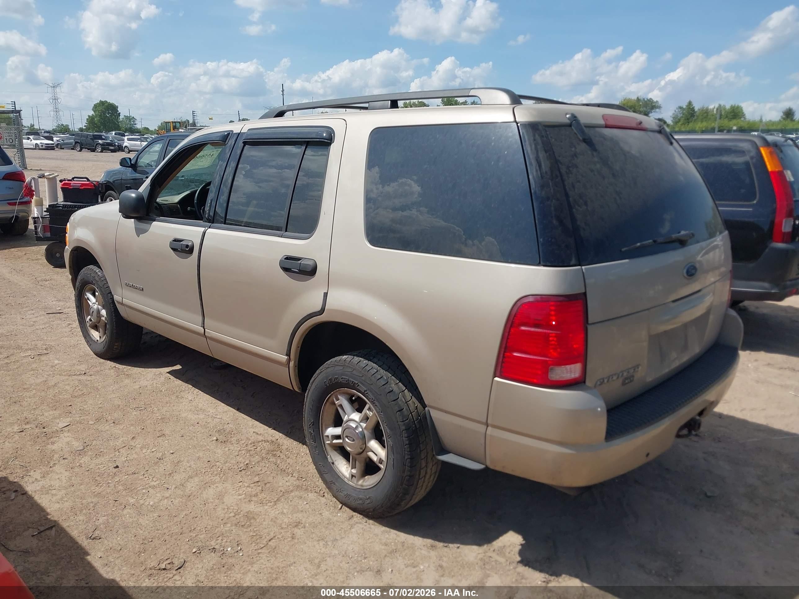 2004 Ford Explorer Nbx/xlt Gold vin: 1FMZU73K54ZB28409