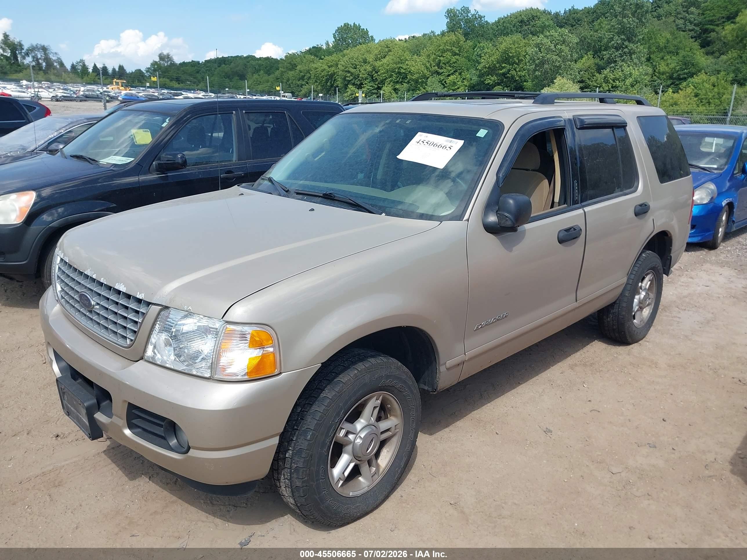 2004 Ford Explorer Nbx/xlt Gold vin: 1FMZU73K54ZB28409