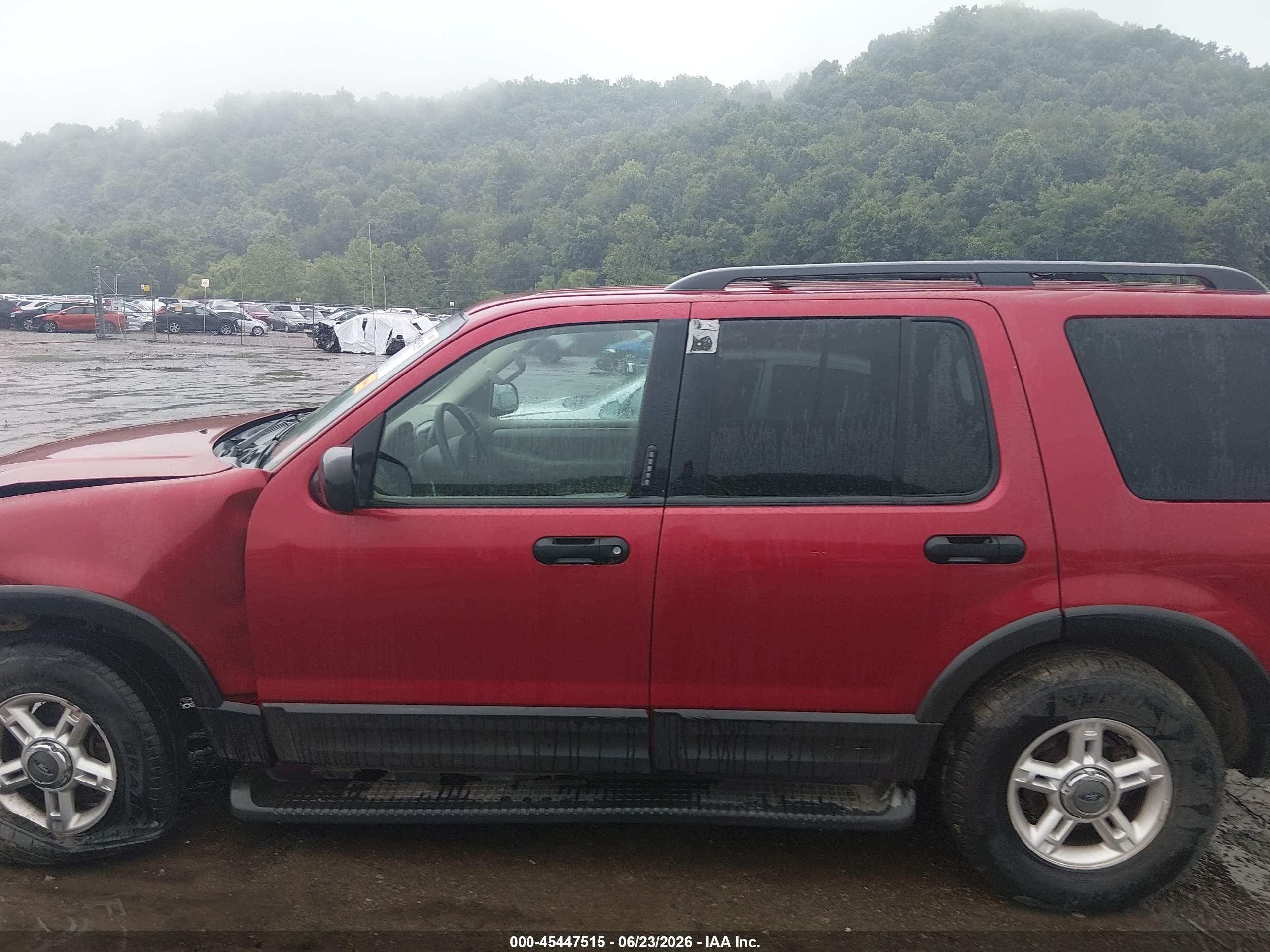 2003 Ford Explorer Nbx/xlt Maroon vin: 1FMZU73K63UC68352