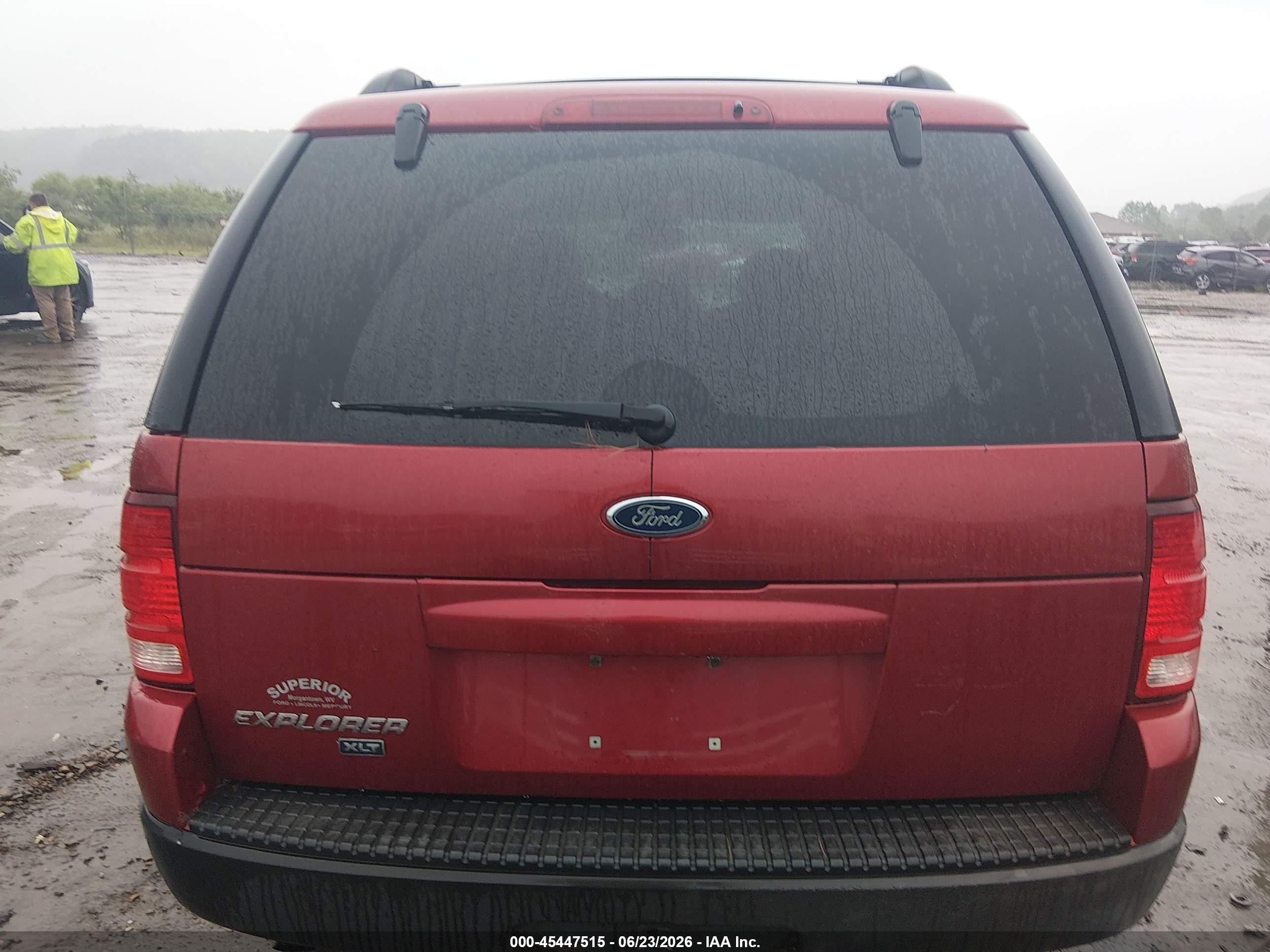 2003 Ford Explorer Nbx/xlt Maroon vin: 1FMZU73K63UC68352