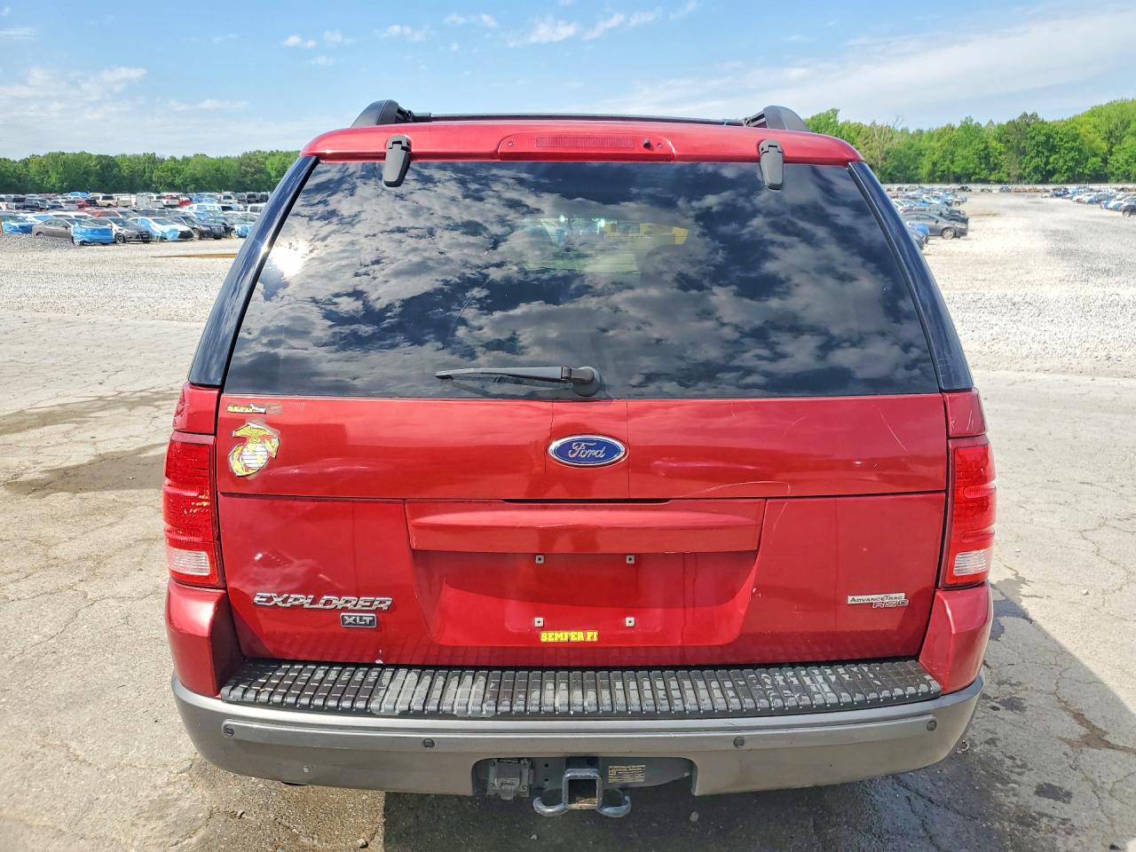 2005 Ford Explorer Xlt Red vin: 1FMZU73K65UB79416