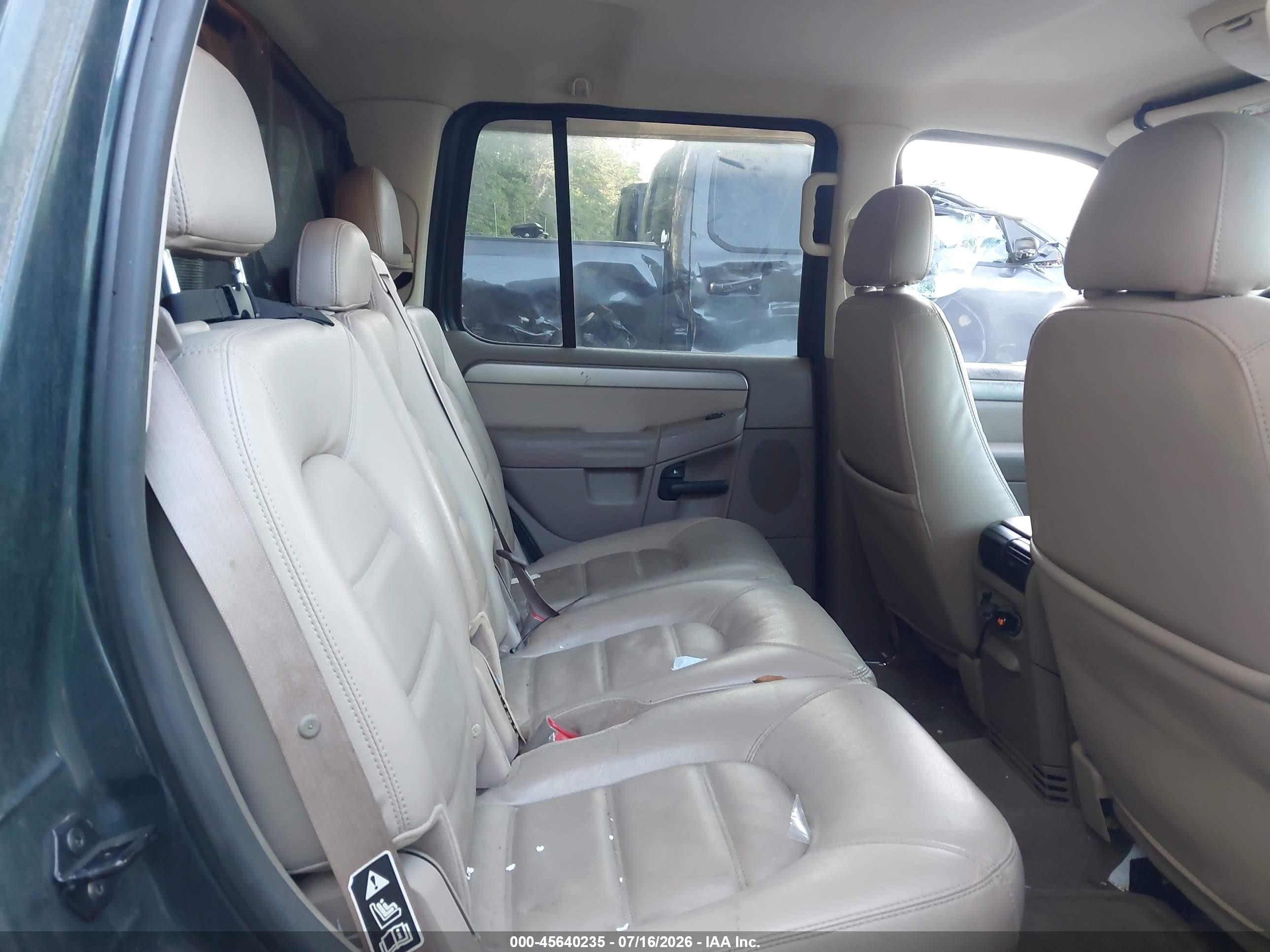 2003 Ford Explorer Nbx/xlt Green vin: 1FMZU73K73UC52516
