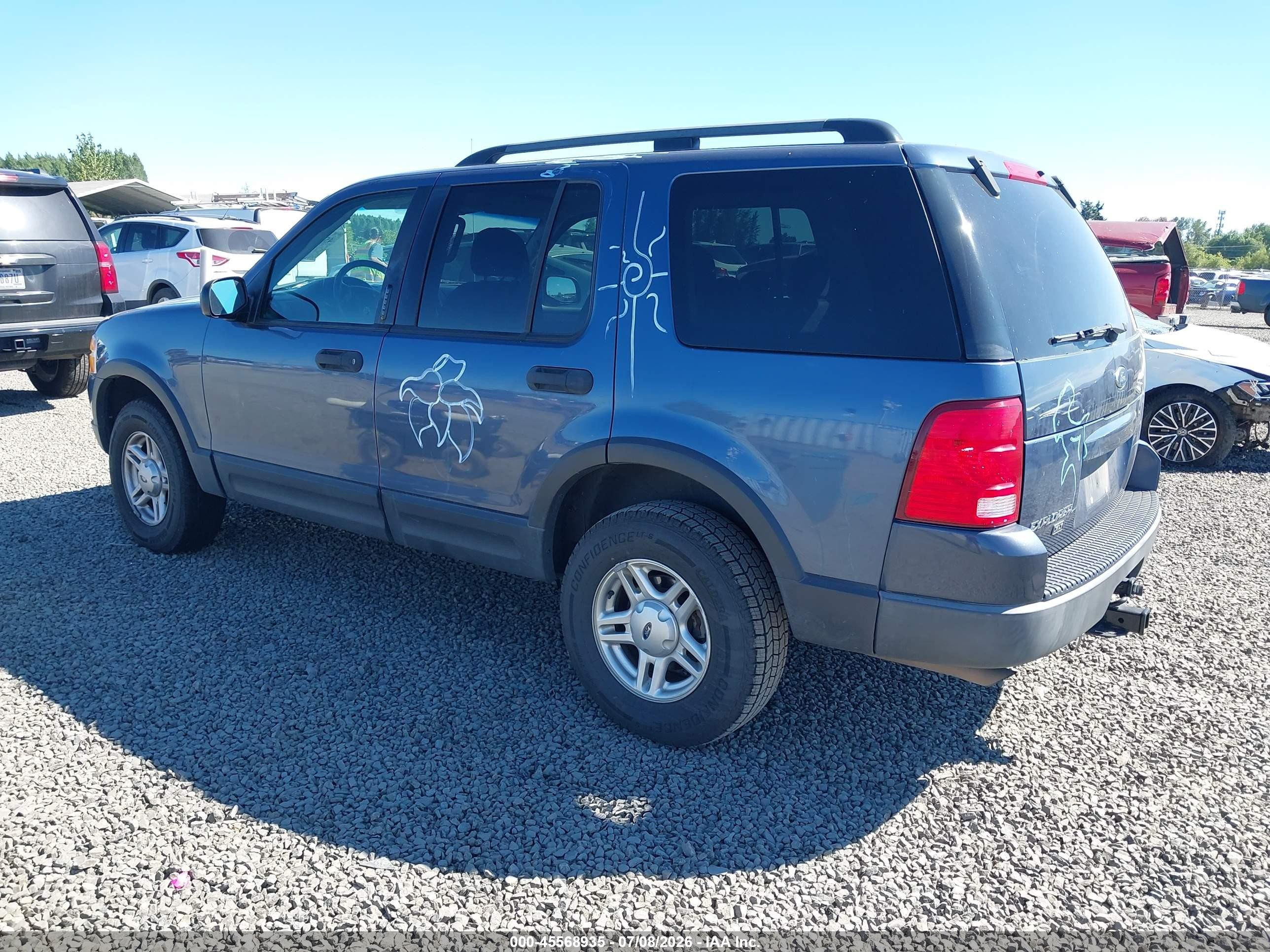2003 Ford Explorer Nbx/xlt Синий vin: 1FMZU73K73ZB18608