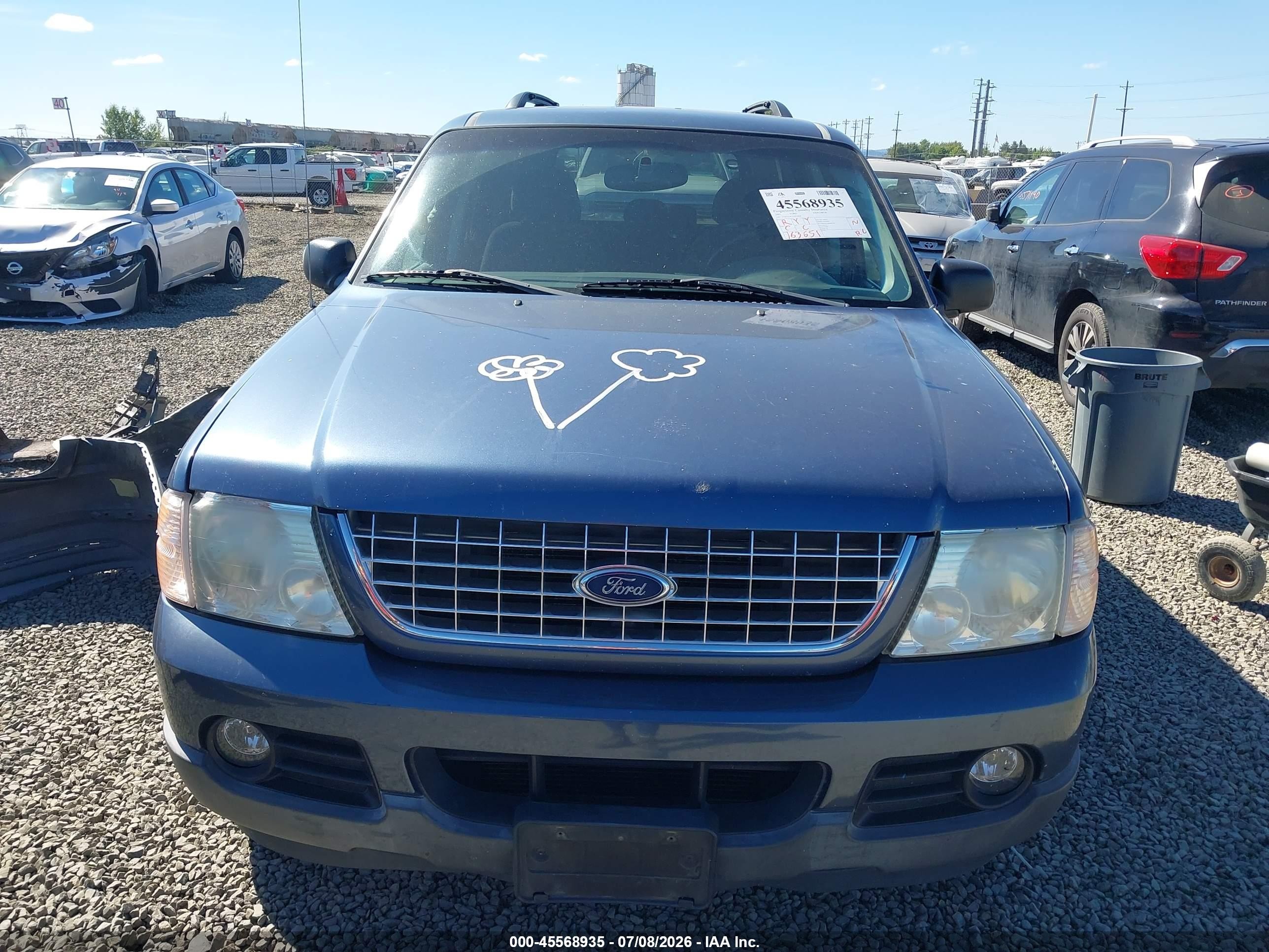 2003 Ford Explorer Nbx/xlt Синий vin: 1FMZU73K73ZB18608