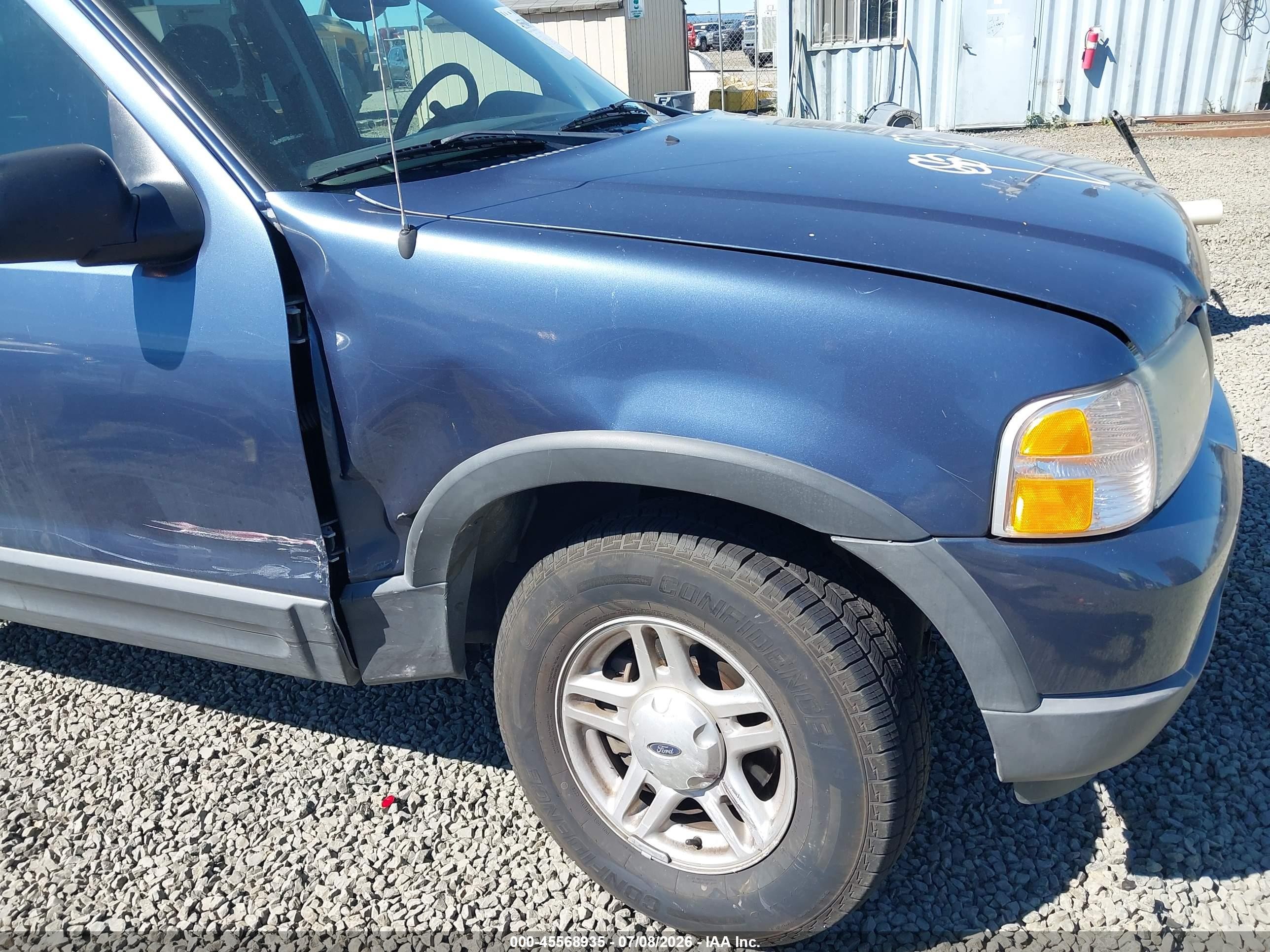 2003 Ford Explorer Nbx/xlt Синий vin: 1FMZU73K73ZB18608