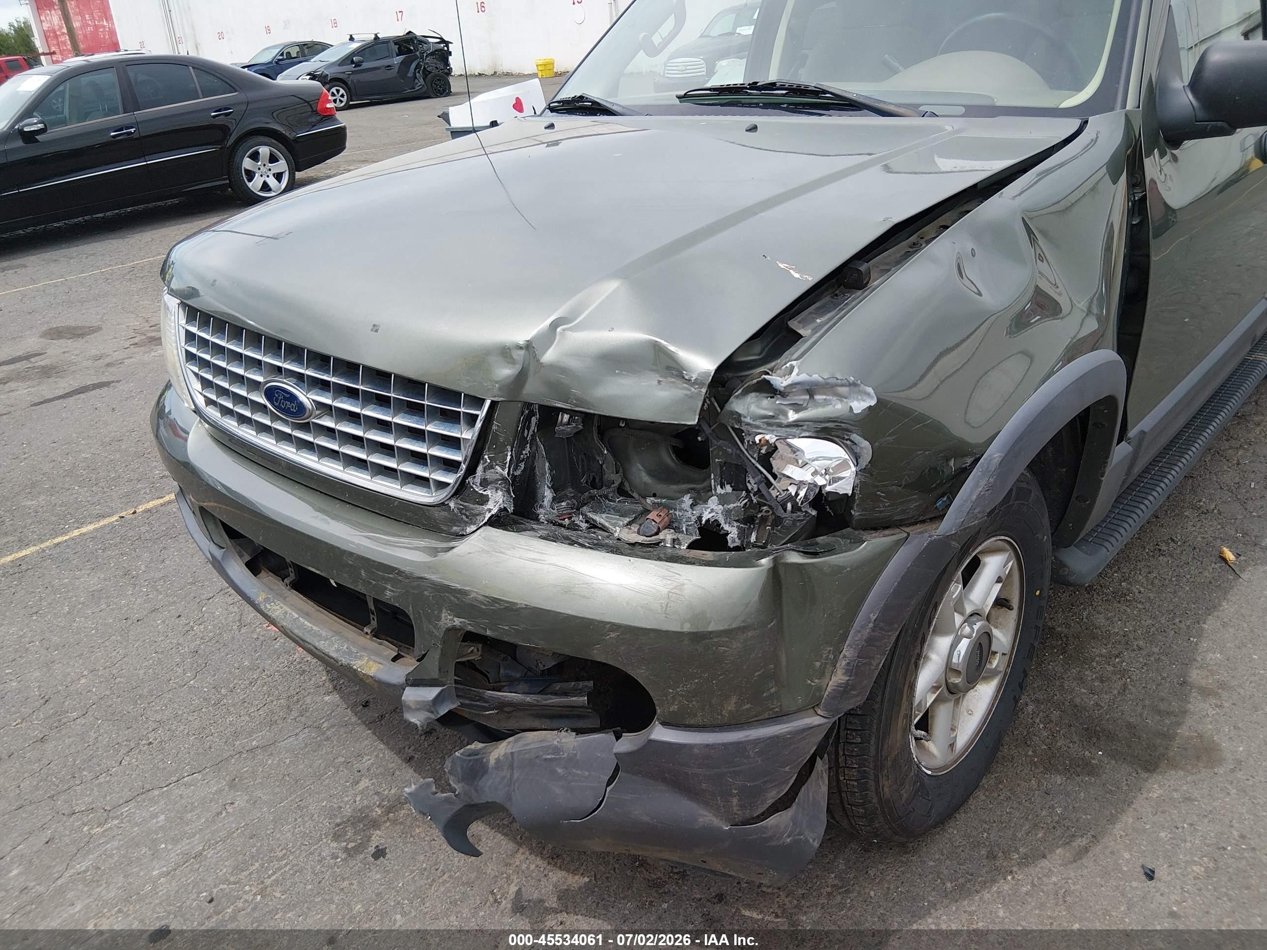 2003 Ford Explorer Nbx/xlt Green vin: 1FMZU73K73ZB28832