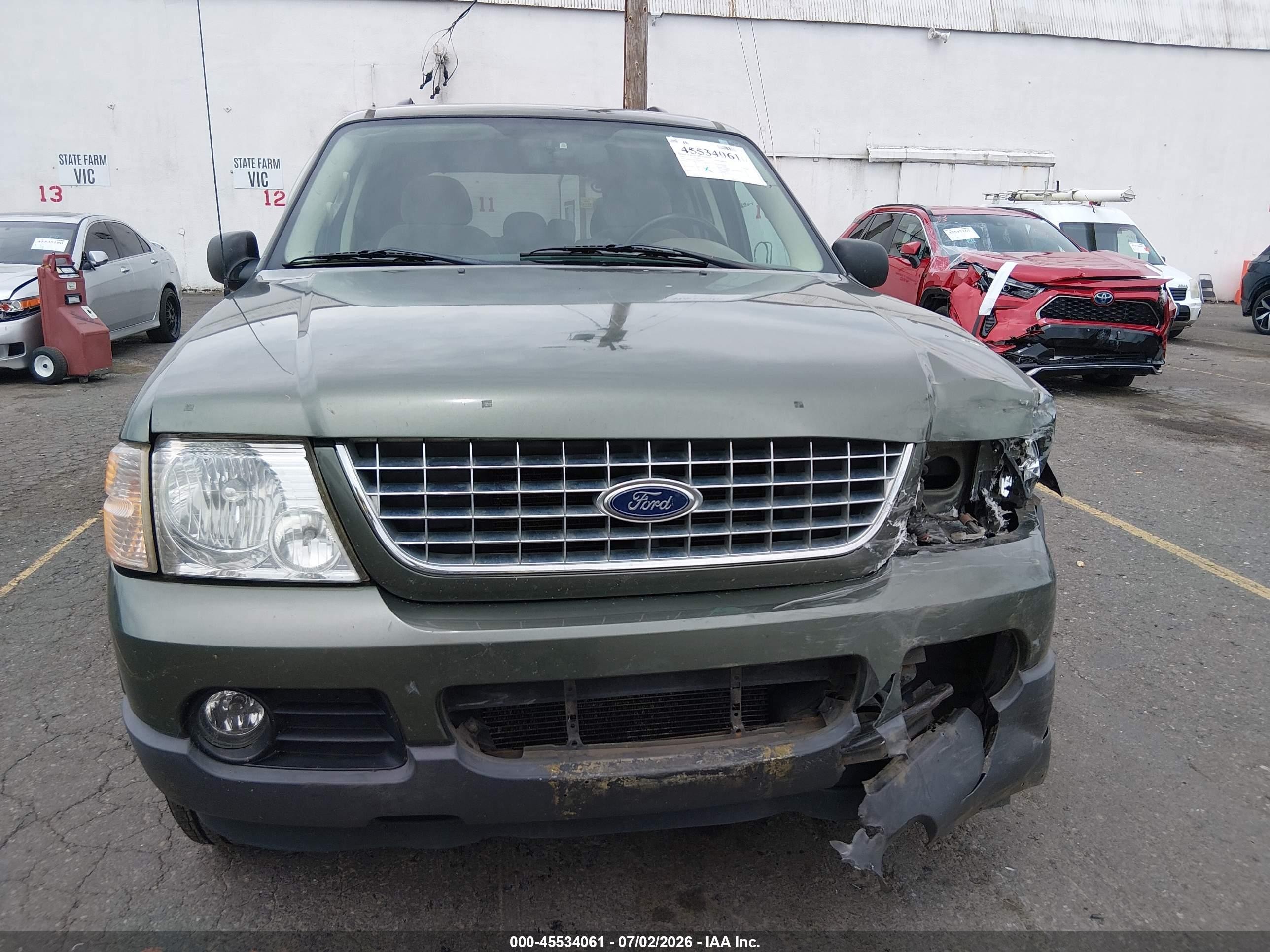 2003 Ford Explorer Nbx/xlt Green vin: 1FMZU73K73ZB28832