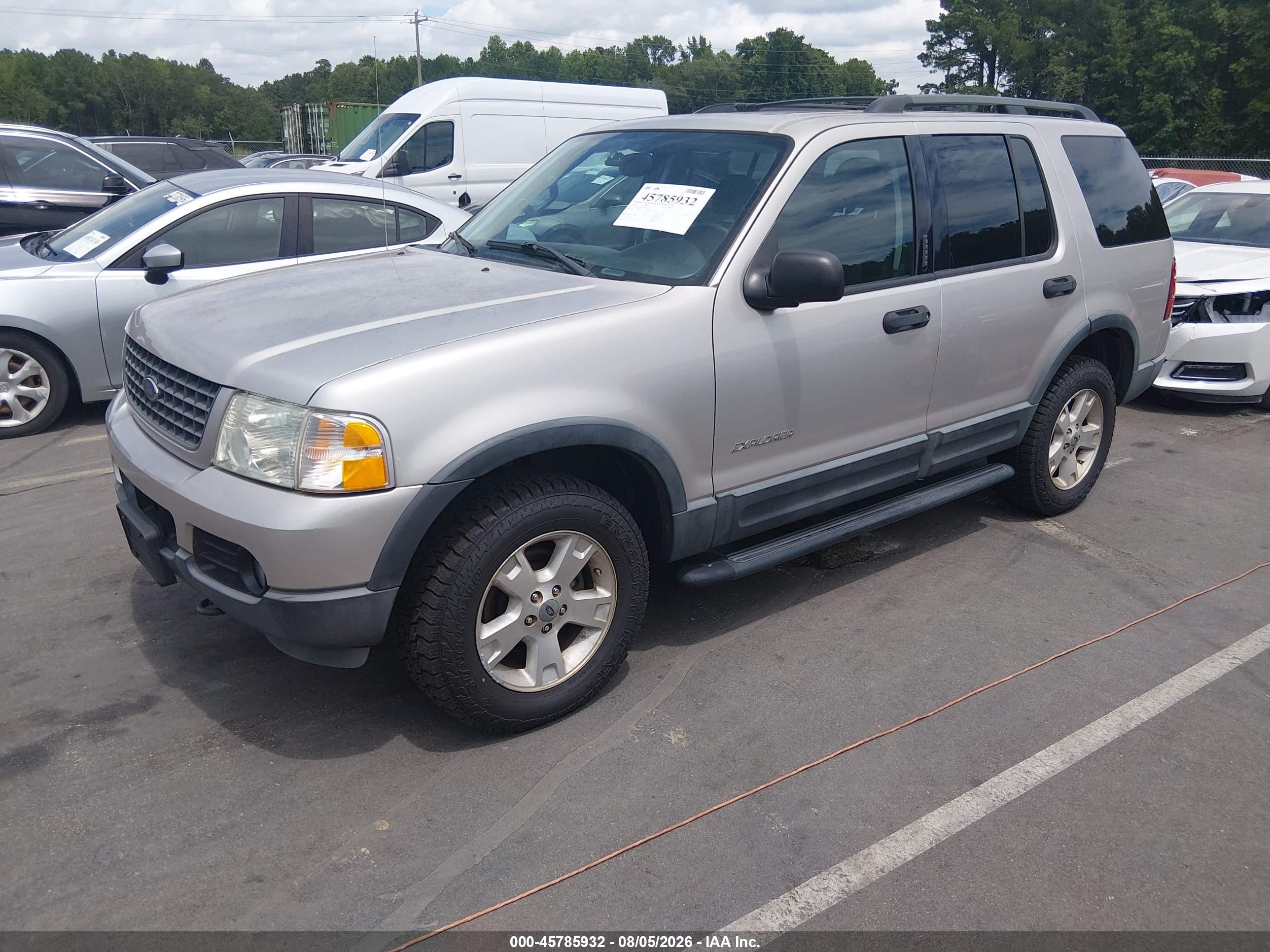 2004 Ford Explorer Nbx/xlt Silver vin: 1FMZU73K74ZA26660