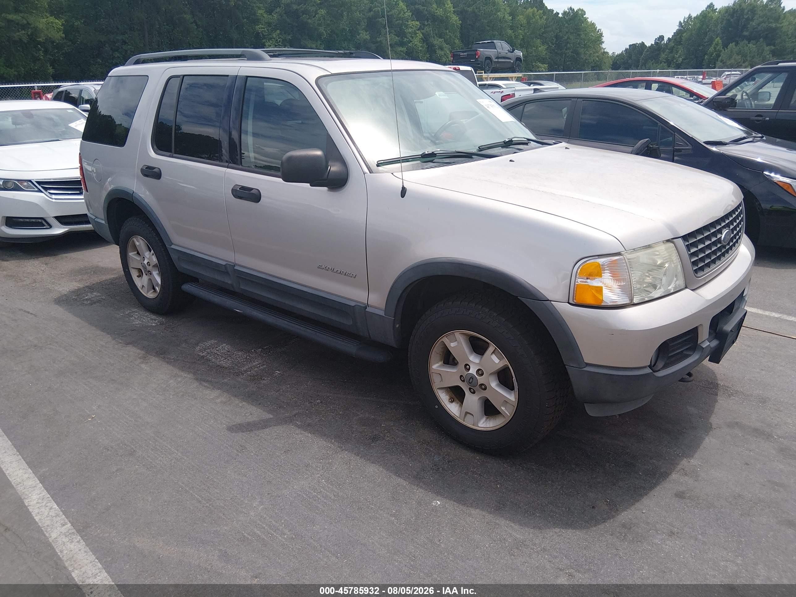 2004 Ford Explorer Nbx/xlt Silver vin: 1FMZU73K74ZA26660