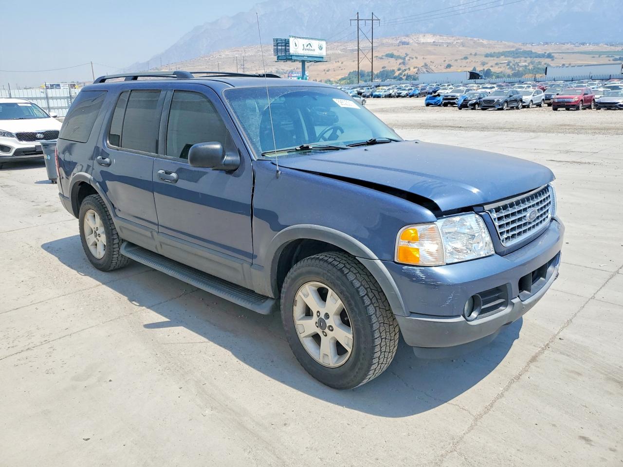 2003 Ford Explorer Xlt Blue vin: 1FMZU73K83UC00103