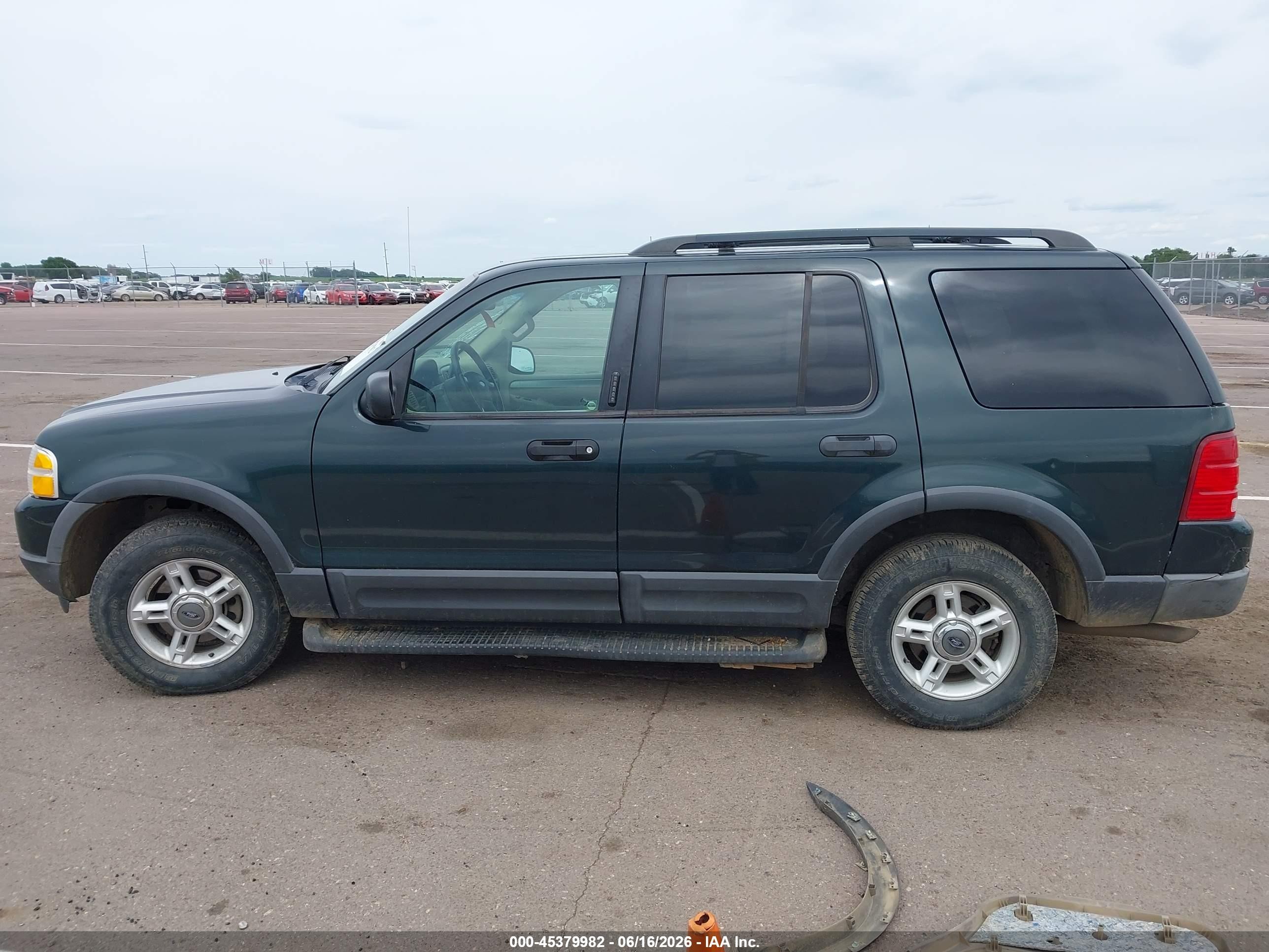 2003 Ford Explorer Nbx/xlt Green vin: 1FMZU73K83ZA35267