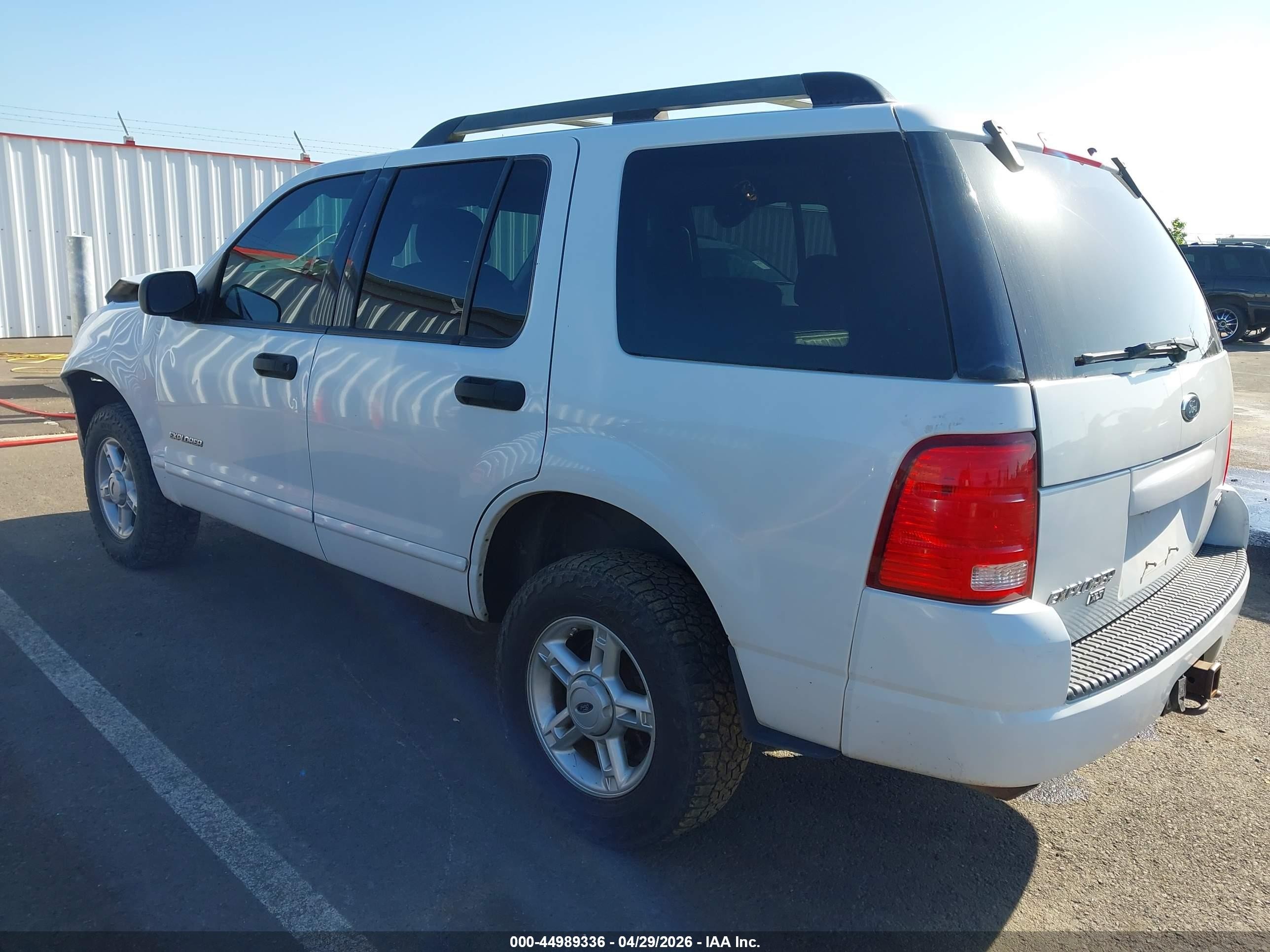 2005 Ford Explorer Xlt/xlt Sport White vin: 1FMZU73K85ZA12476