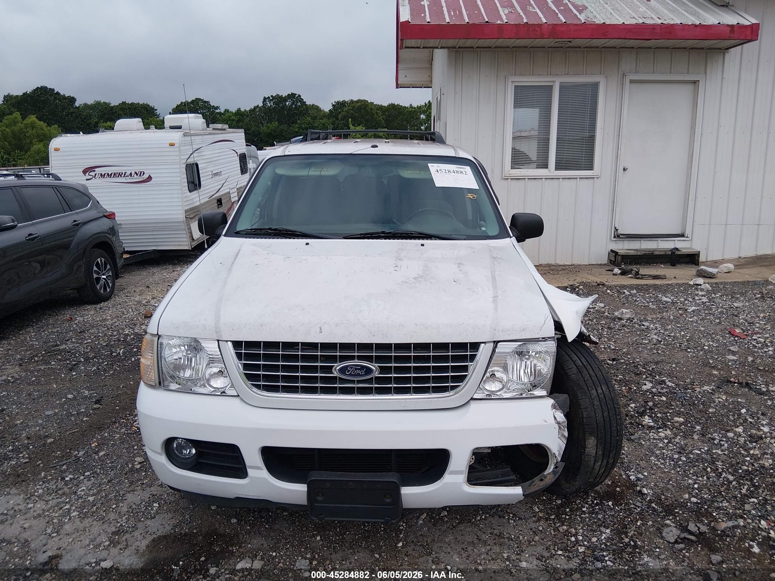 2005 Ford Explorer Xlt/xlt Sport White vin: 1FMZU73K85ZA13935