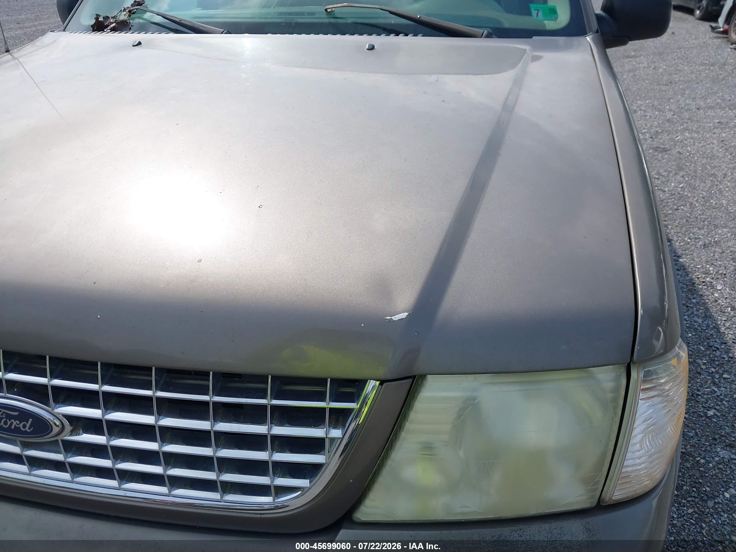 2003 Ford Explorer Nbx/xlt Gold vin: 1FMZU73K93UA15008