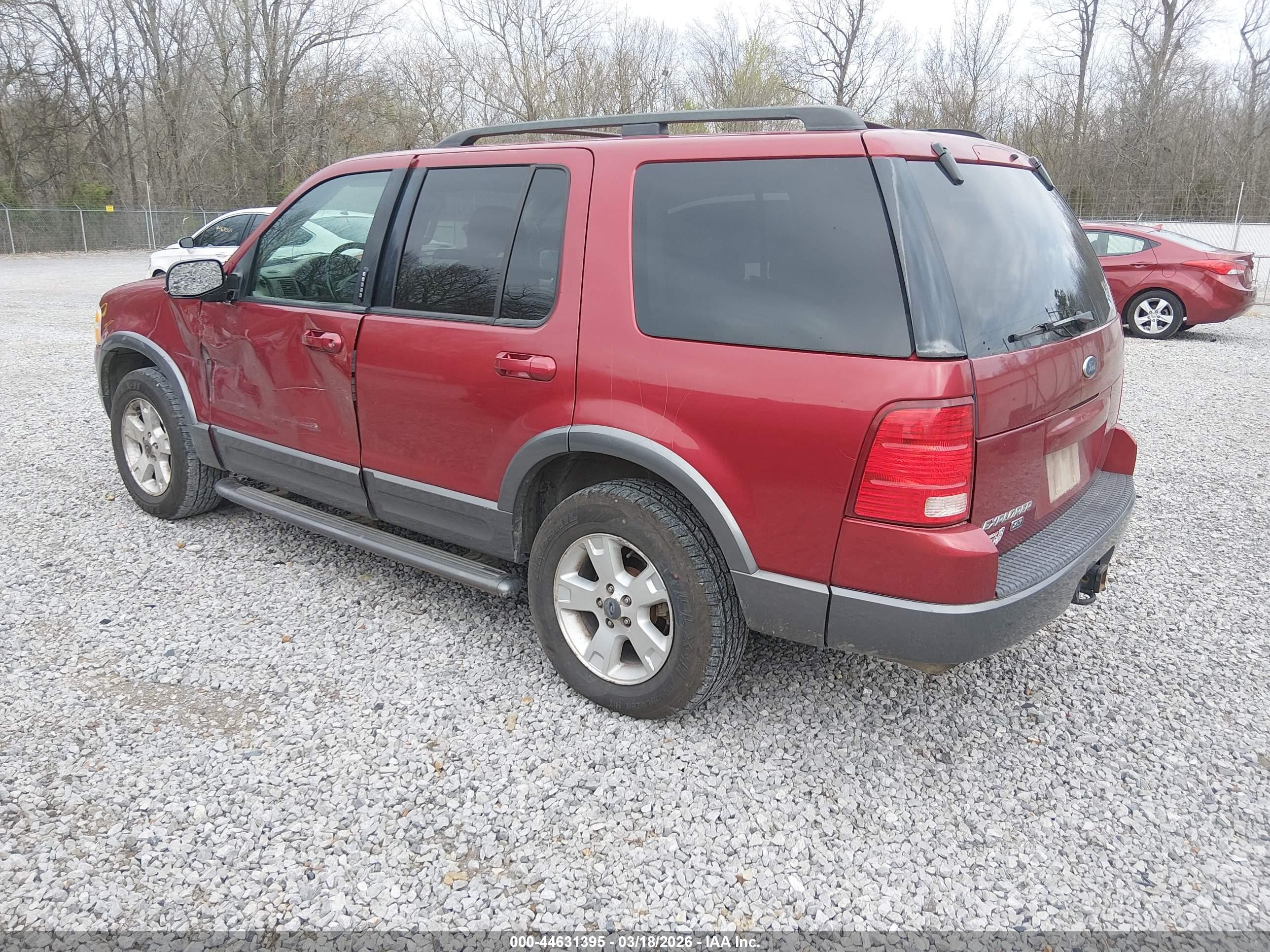 2003 Ford Explorer Nbx/xlt Красный vin: 1FMZU73K93UC66689