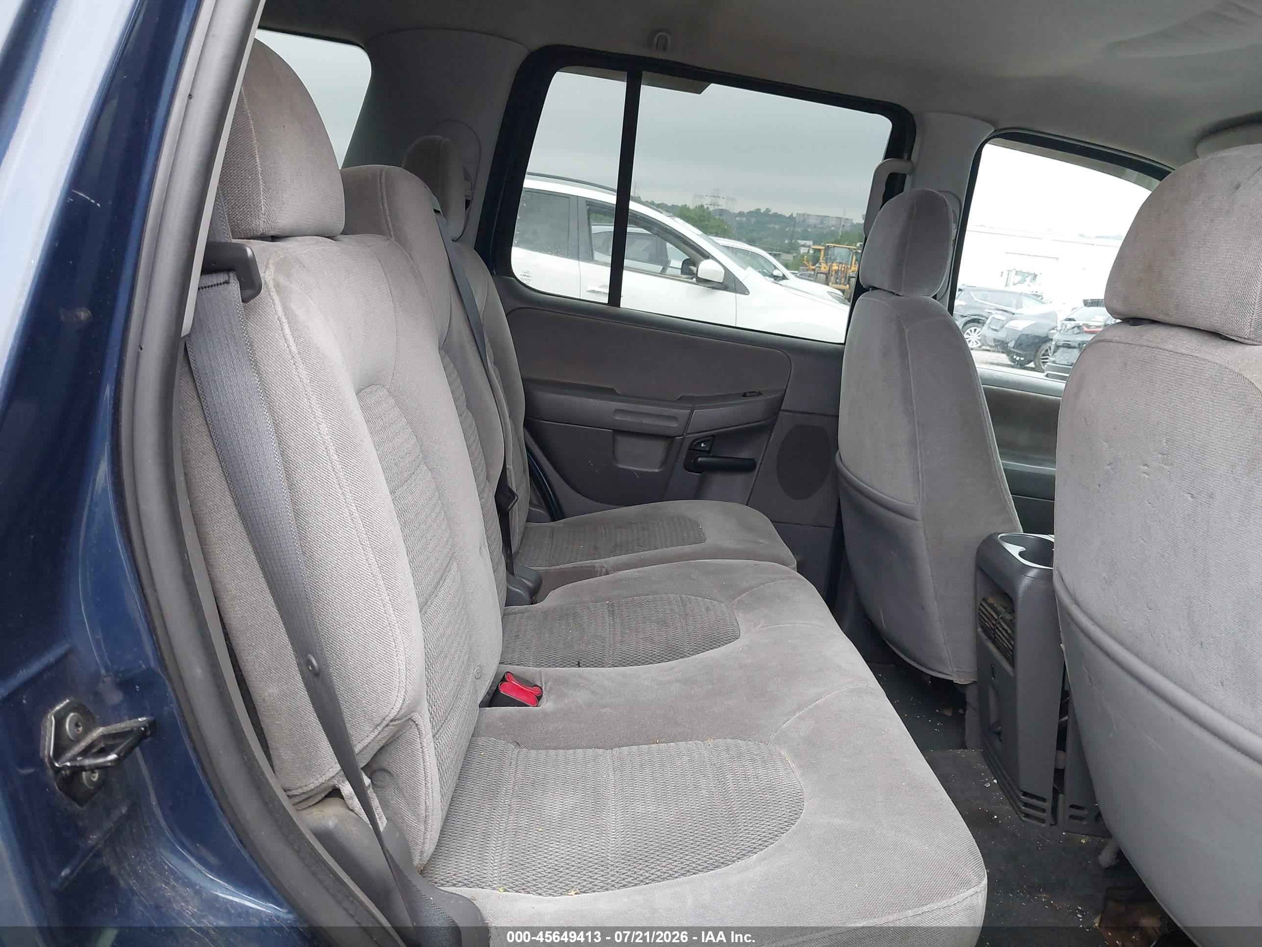 2005 Ford Explorer Xlt/xlt Sport Blue vin: 1FMZU73K95UA57908