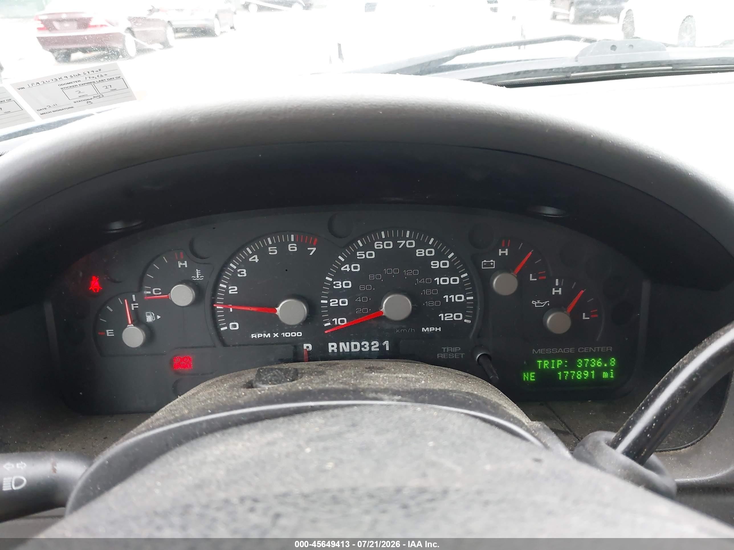 2005 Ford Explorer Xlt/xlt Sport Blue vin: 1FMZU73K95UA57908