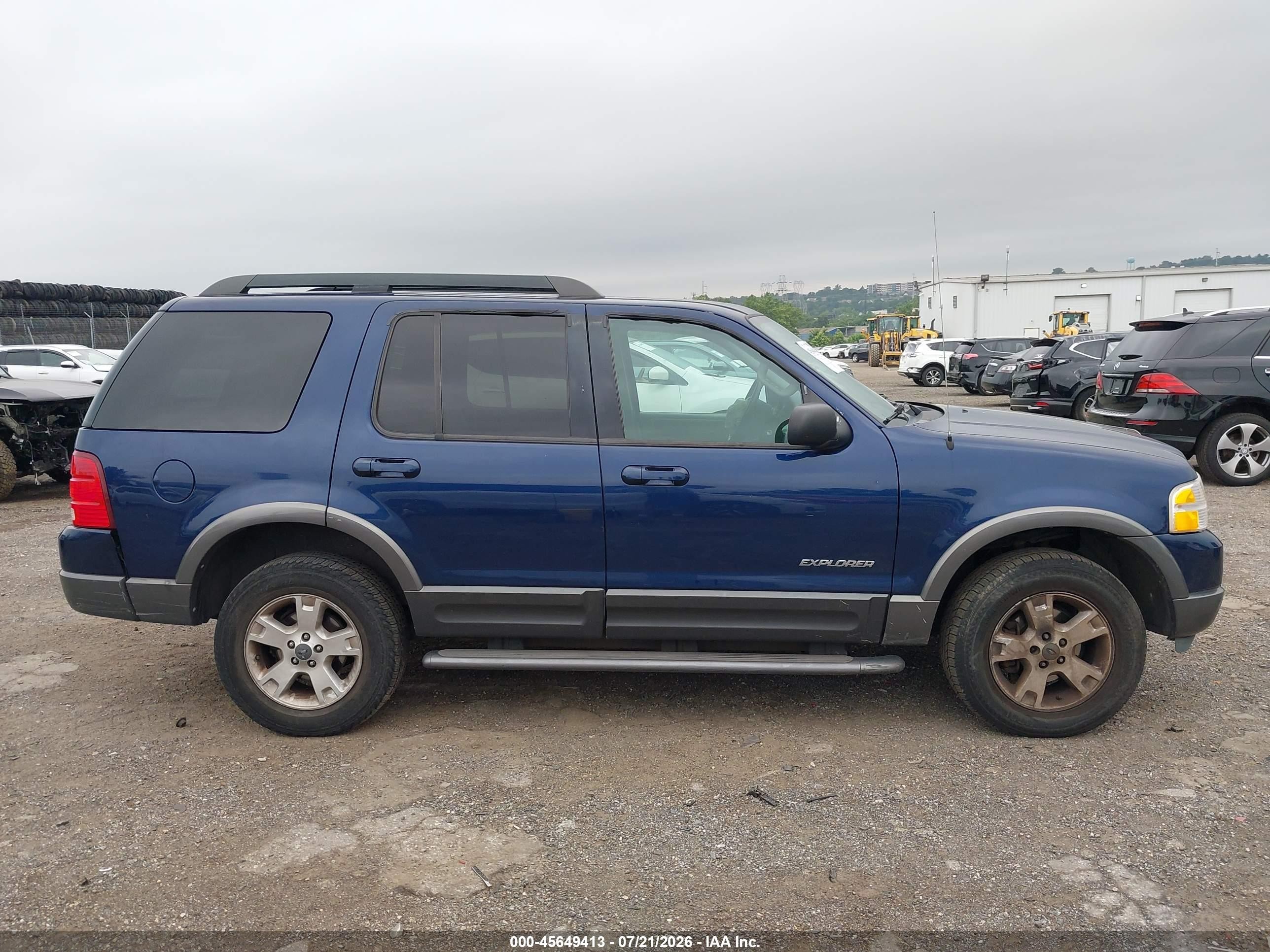 2005 Ford Explorer Xlt/xlt Sport Blue vin: 1FMZU73K95UA57908