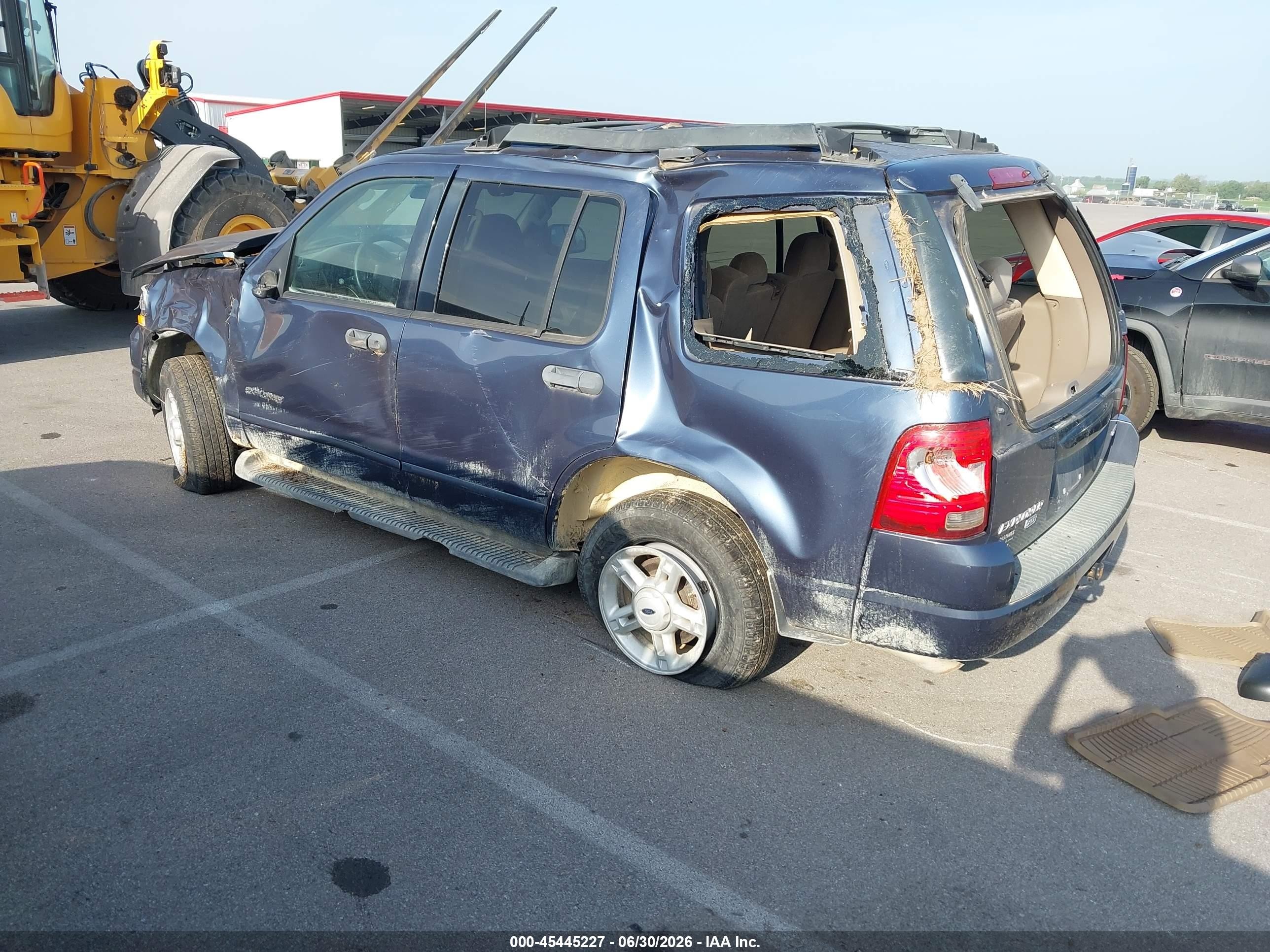 2005 Ford Explorer Xlt/xlt Sport Blue vin: 1FMZU73K95UA81139