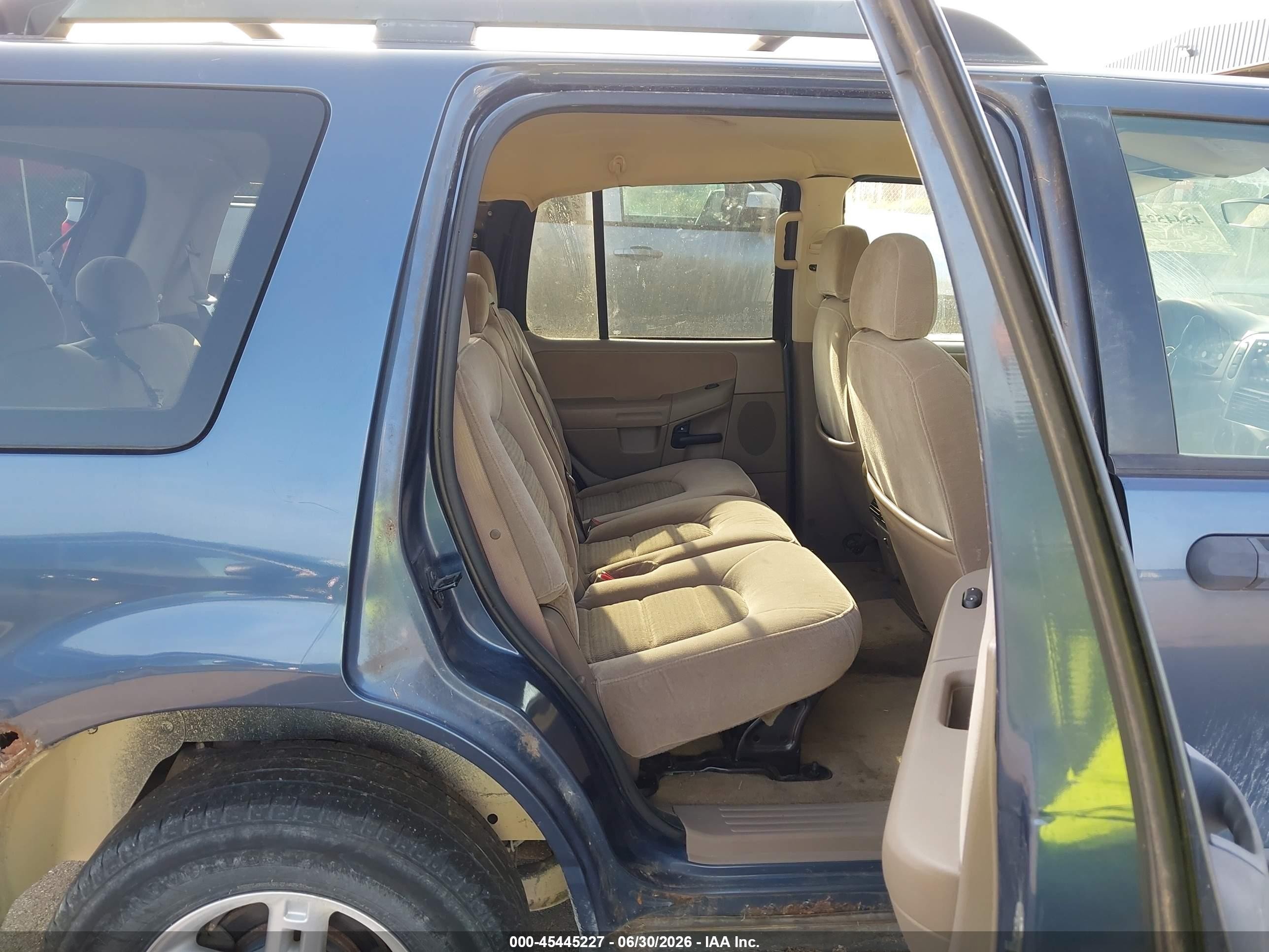 2005 Ford Explorer Xlt/xlt Sport Blue vin: 1FMZU73K95UA81139