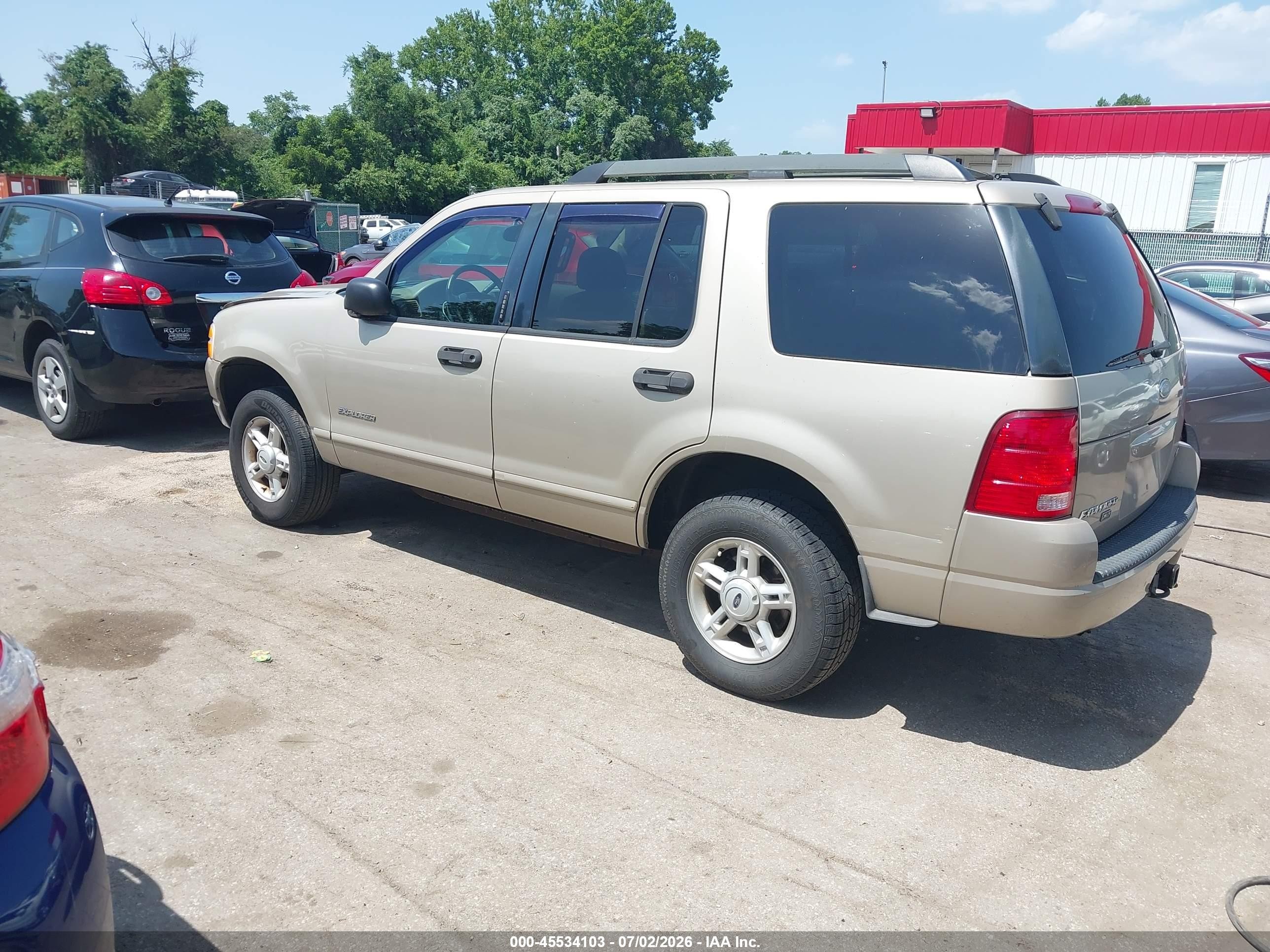 2005 Ford Explorer Xlt/xlt Sport Gold vin: 1FMZU73K95UB37094