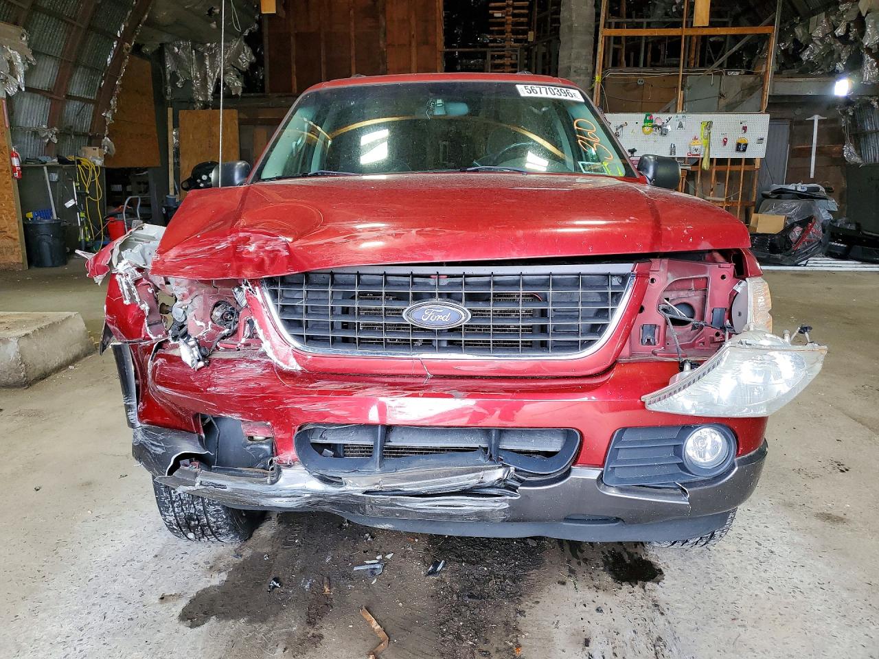 2002 Ford Explorer Red vin: 1FMZU73KX2UD11833