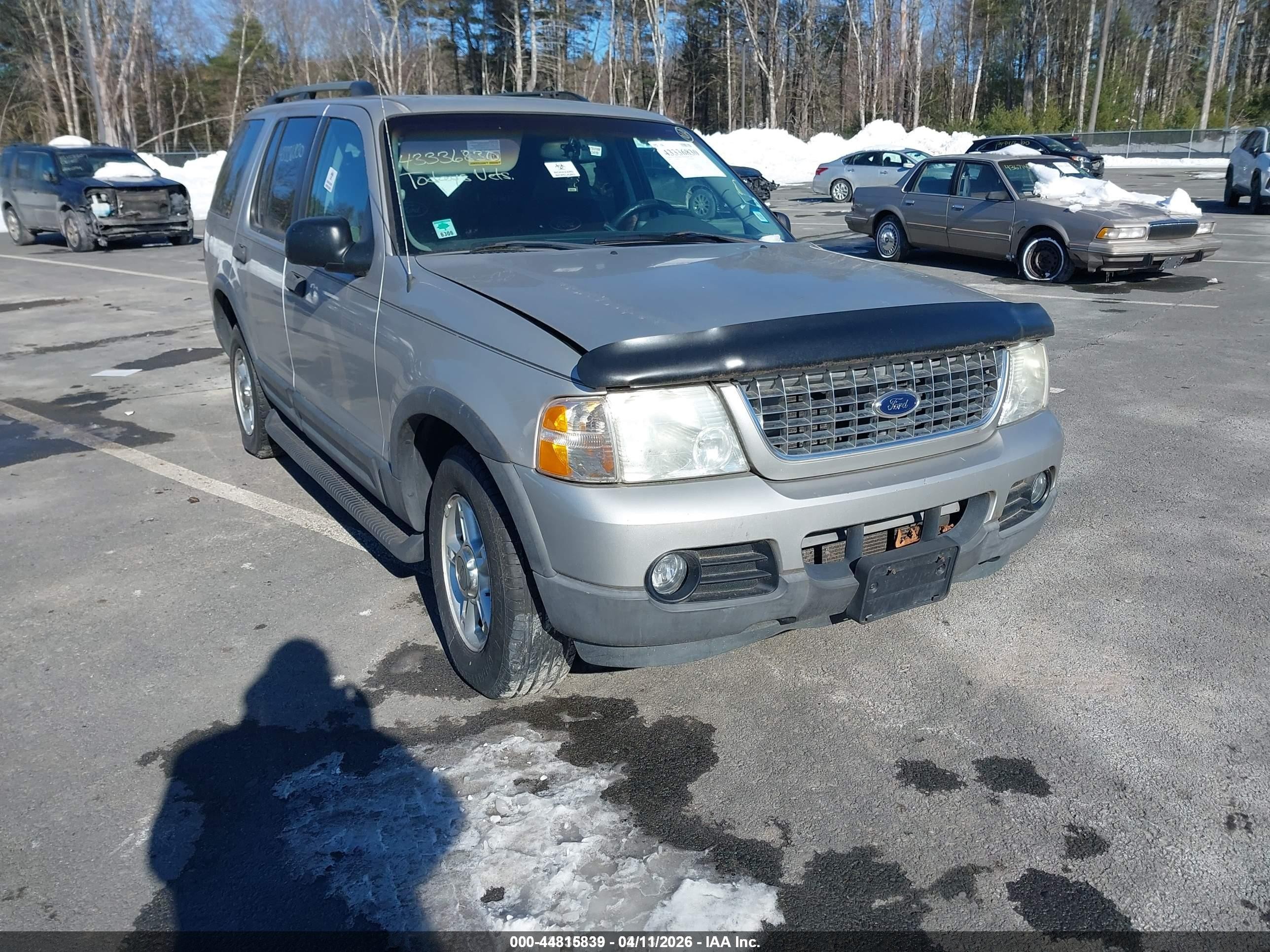 2003 Ford Explorer Nbx/xlt Silver vin: 1FMZU73KX3ZA59490