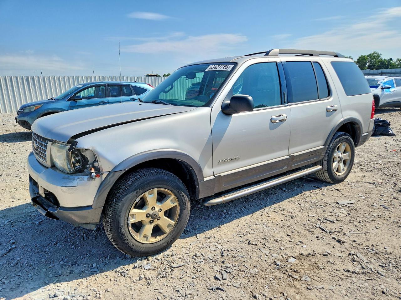 2005 Ford Explorer Xlt Silver vin: 1FMZU73KX5UA54483