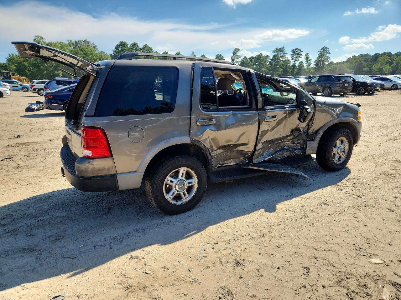 2002 Ford Explorer Xlt Серый vin: 1FMZU73W12ZC29222